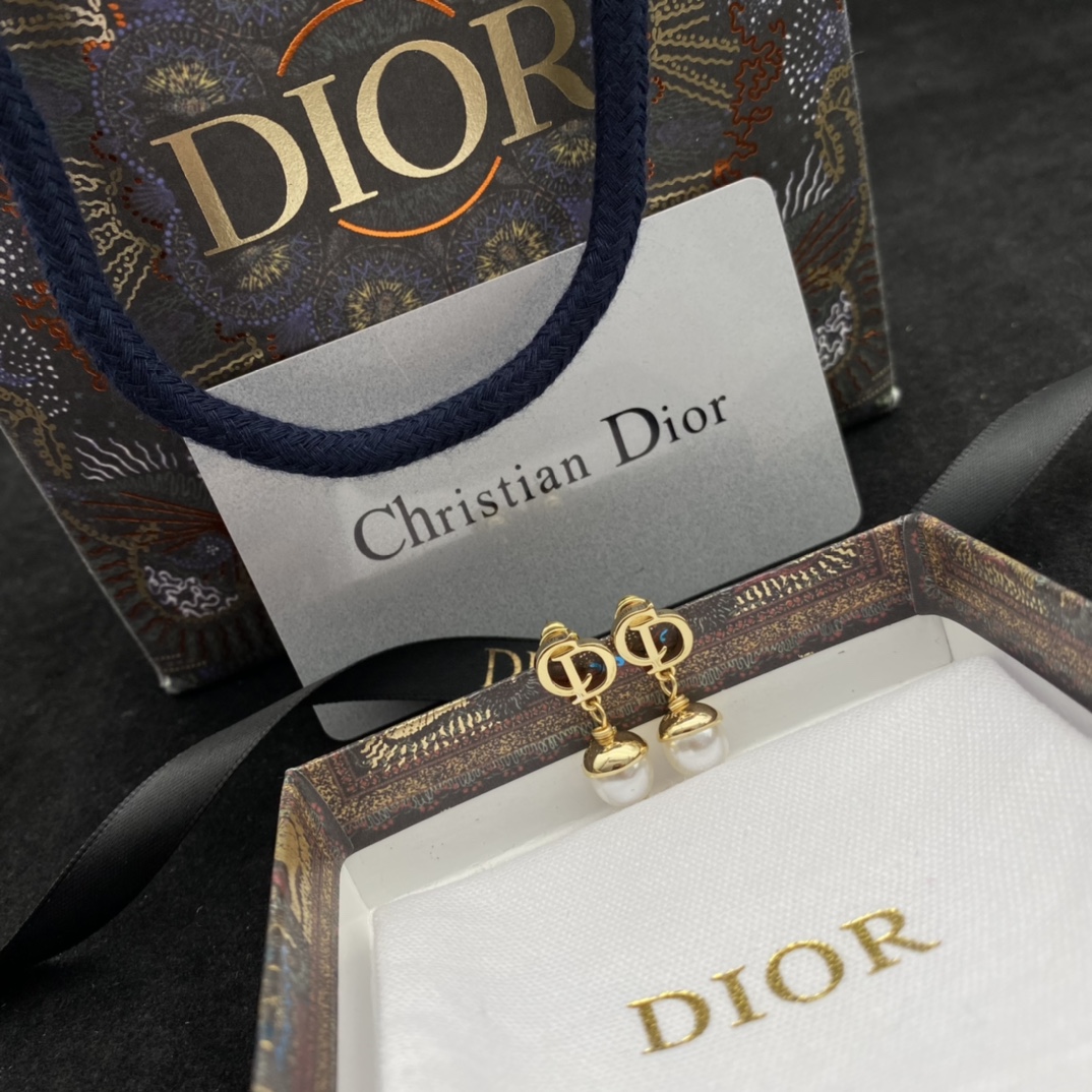 Dior Joyas Pendiente Vintage