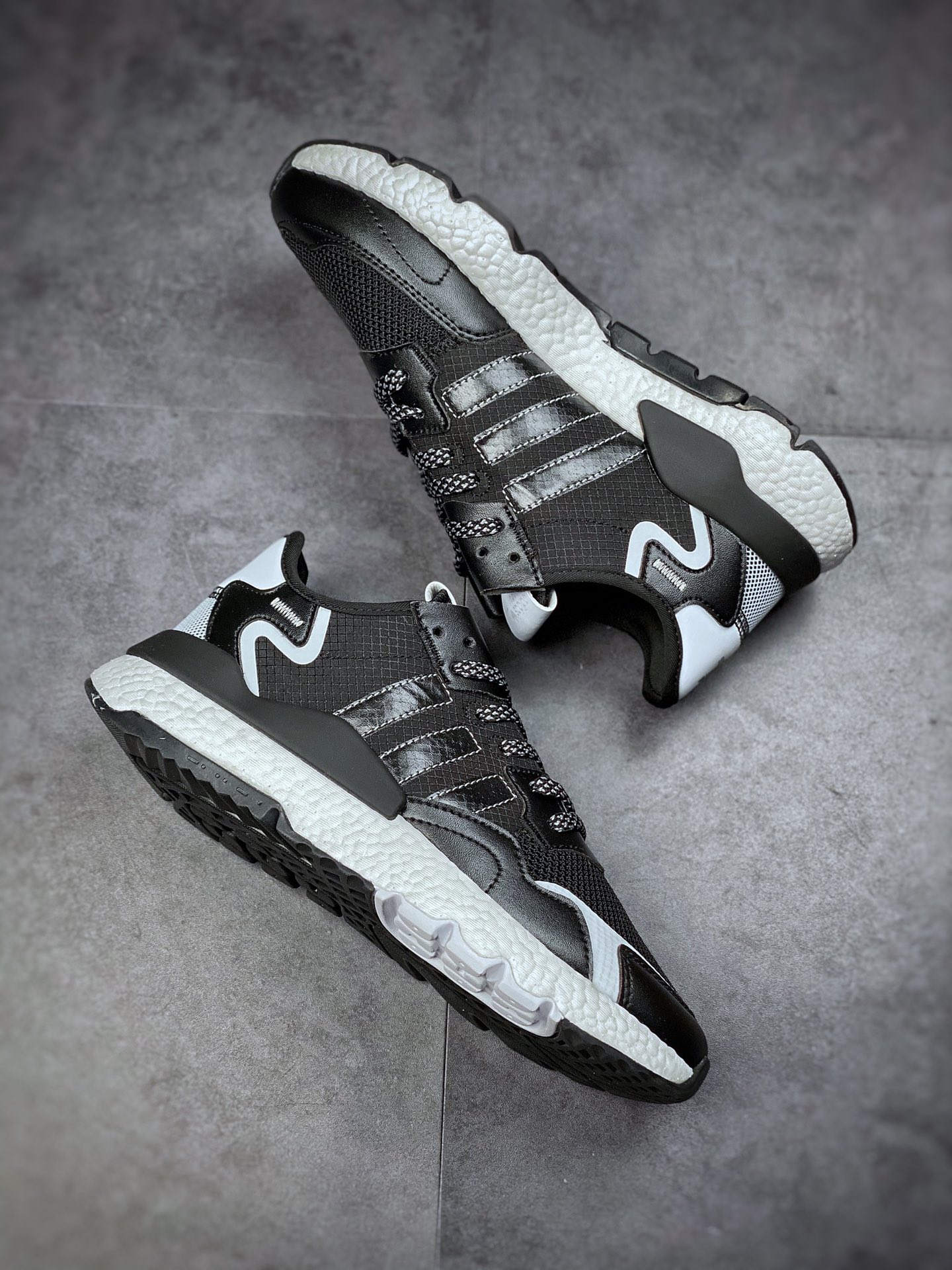 180  Adidas  Nite Jogger 2019 Boost 三叶草 联名夜行者FW2055XH
