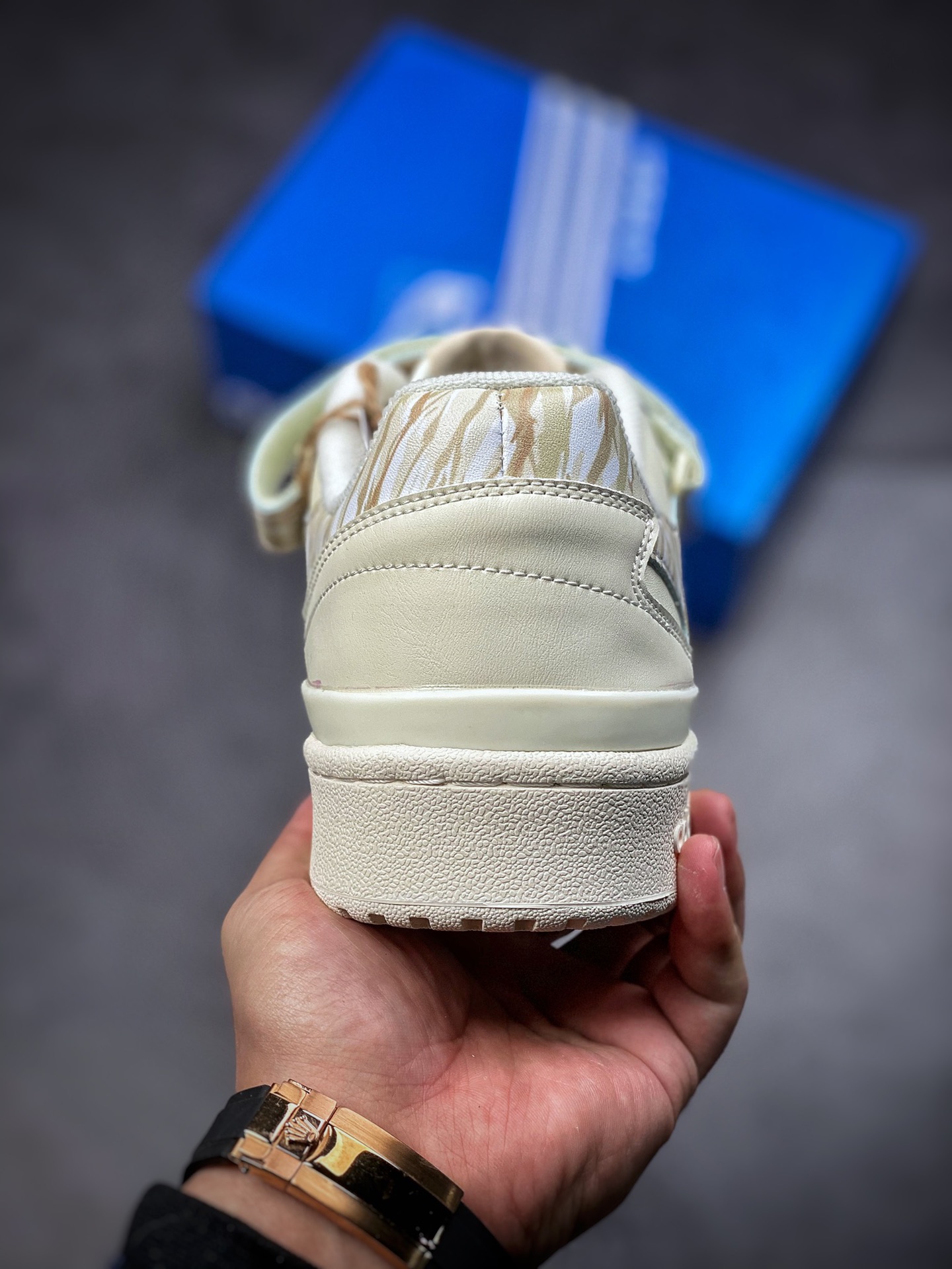 230  Adidas  Originals Forum Low 米黄迷彩 [原盒版] 纯原大厂出品GY6983