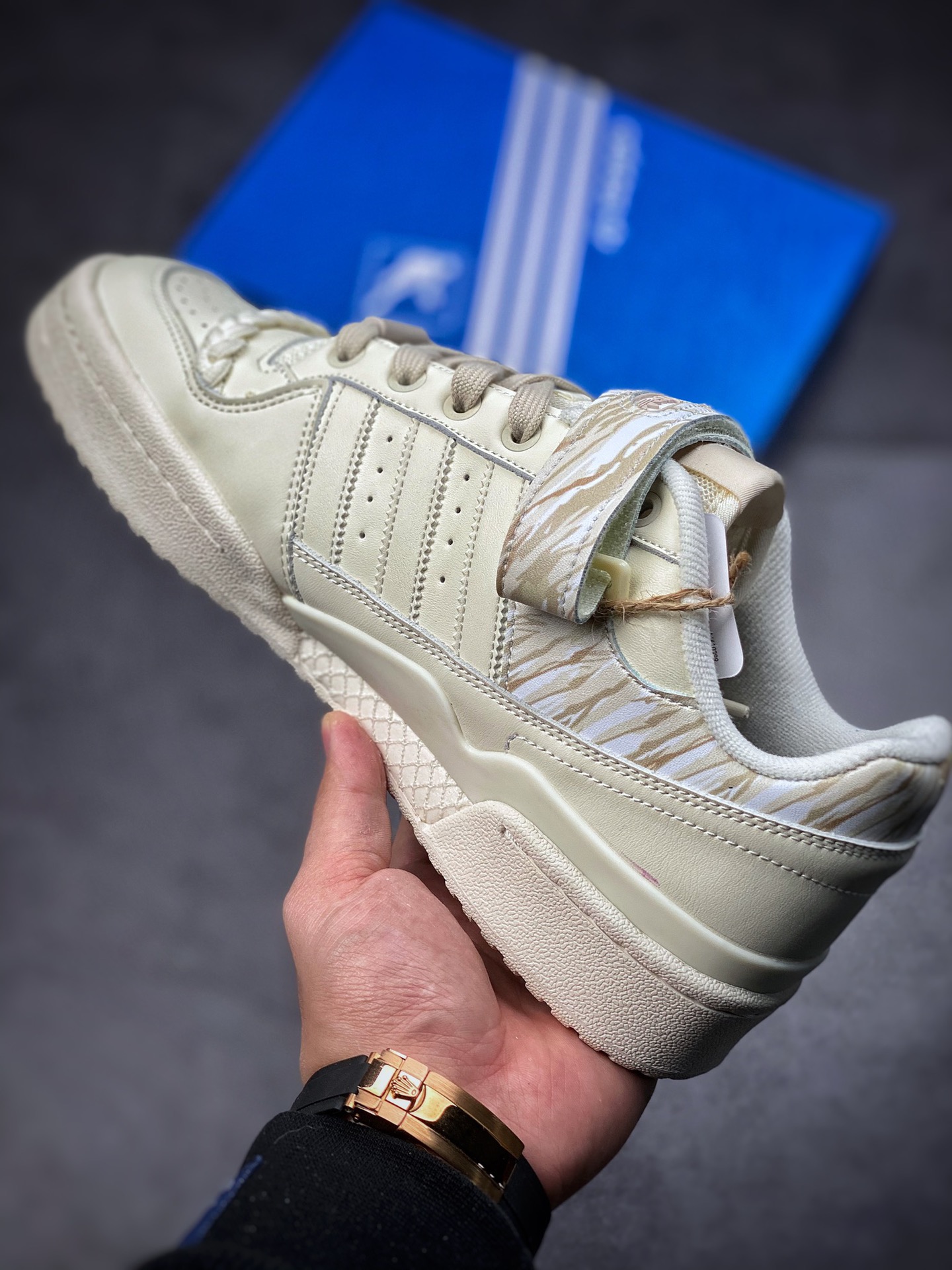 230  Adidas  Originals Forum Low 米黄迷彩 [原盒版] 纯原大厂出品GY6983