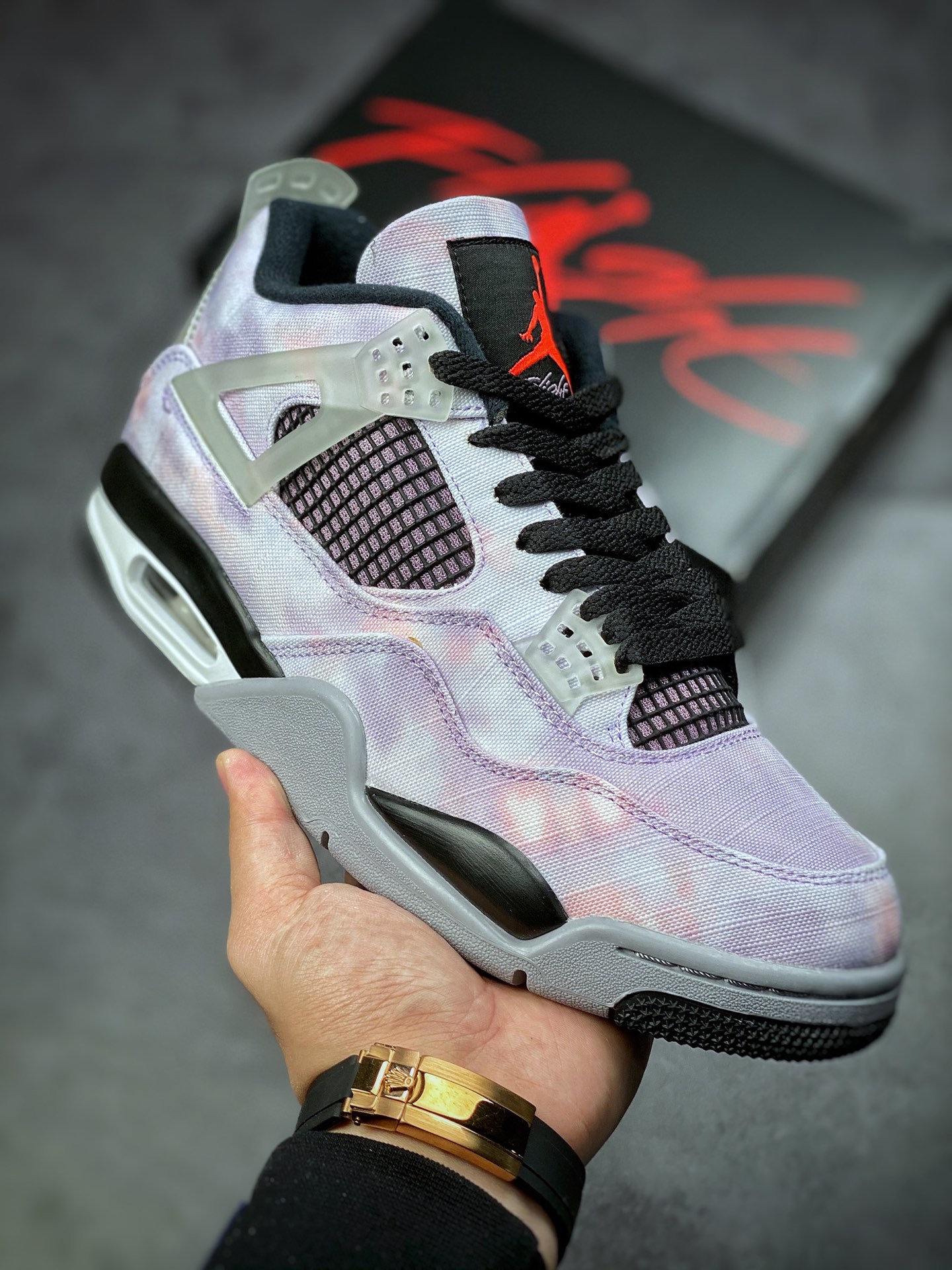 240  Air Jordan 4 Retro ”Zen Master” AJ4 乔4星空扎染 DH7138-506