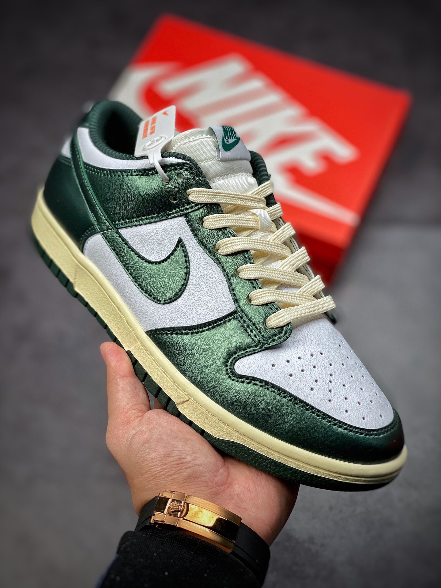 220   Nike Dunk Low “Vintage Green” 复古白绿 DQ8580-100