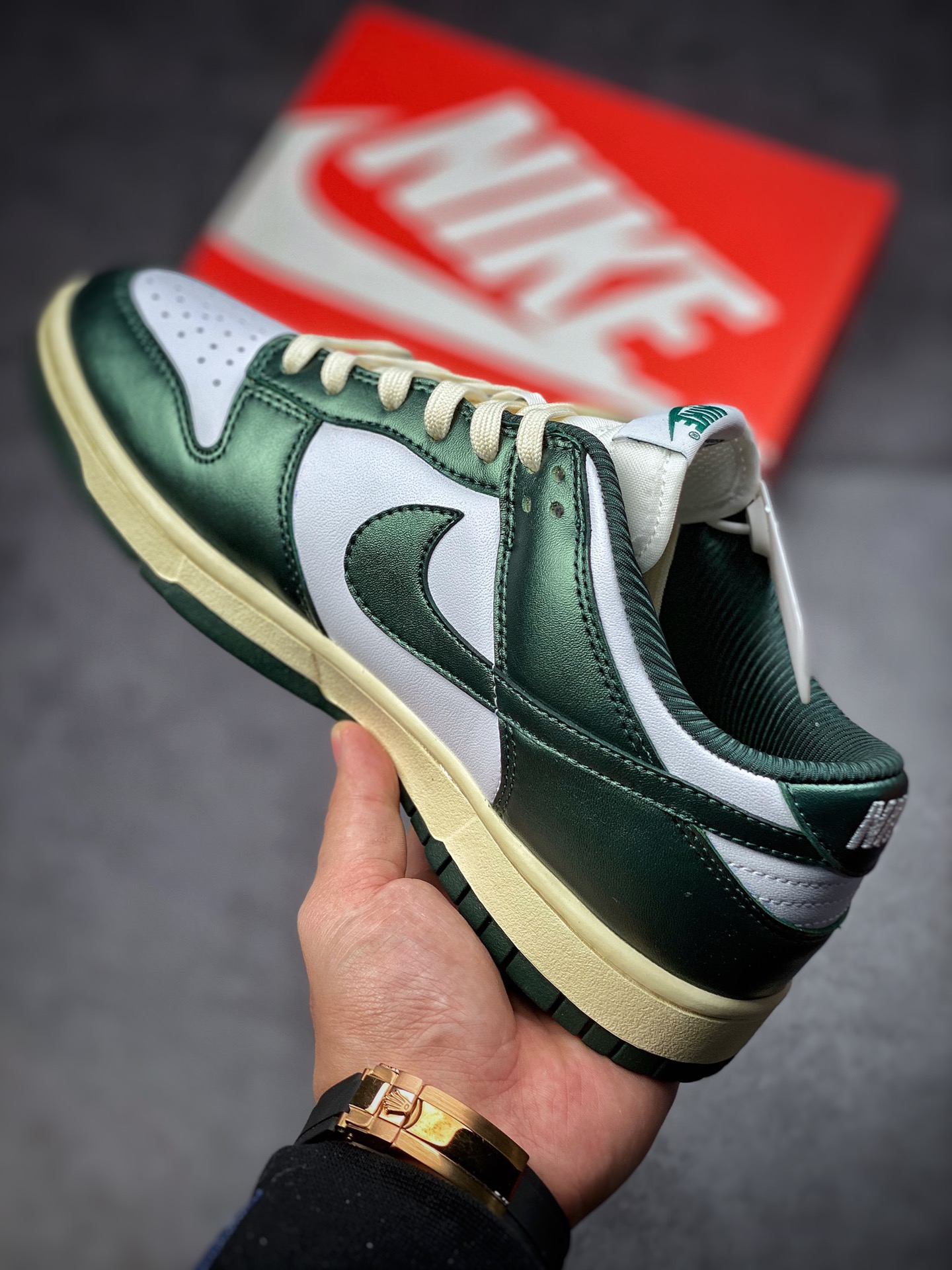 220   Nike Dunk Low “Vintage Green” 复古白绿 DQ8580-100
