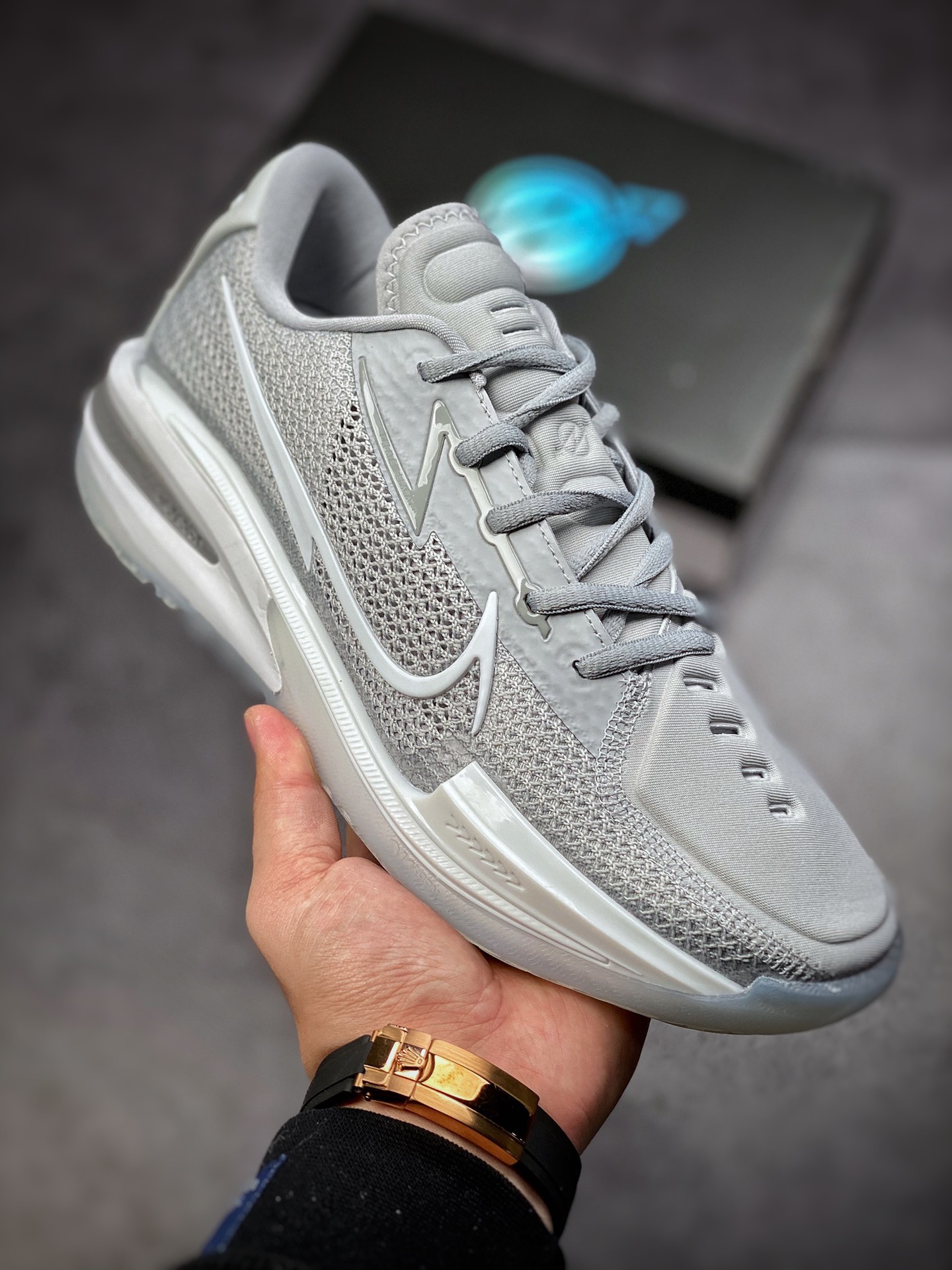240  Nike Air Zoom G.T.Cut EP 耐克新款实战系列篮球鞋浅灰白 CZ0175-007