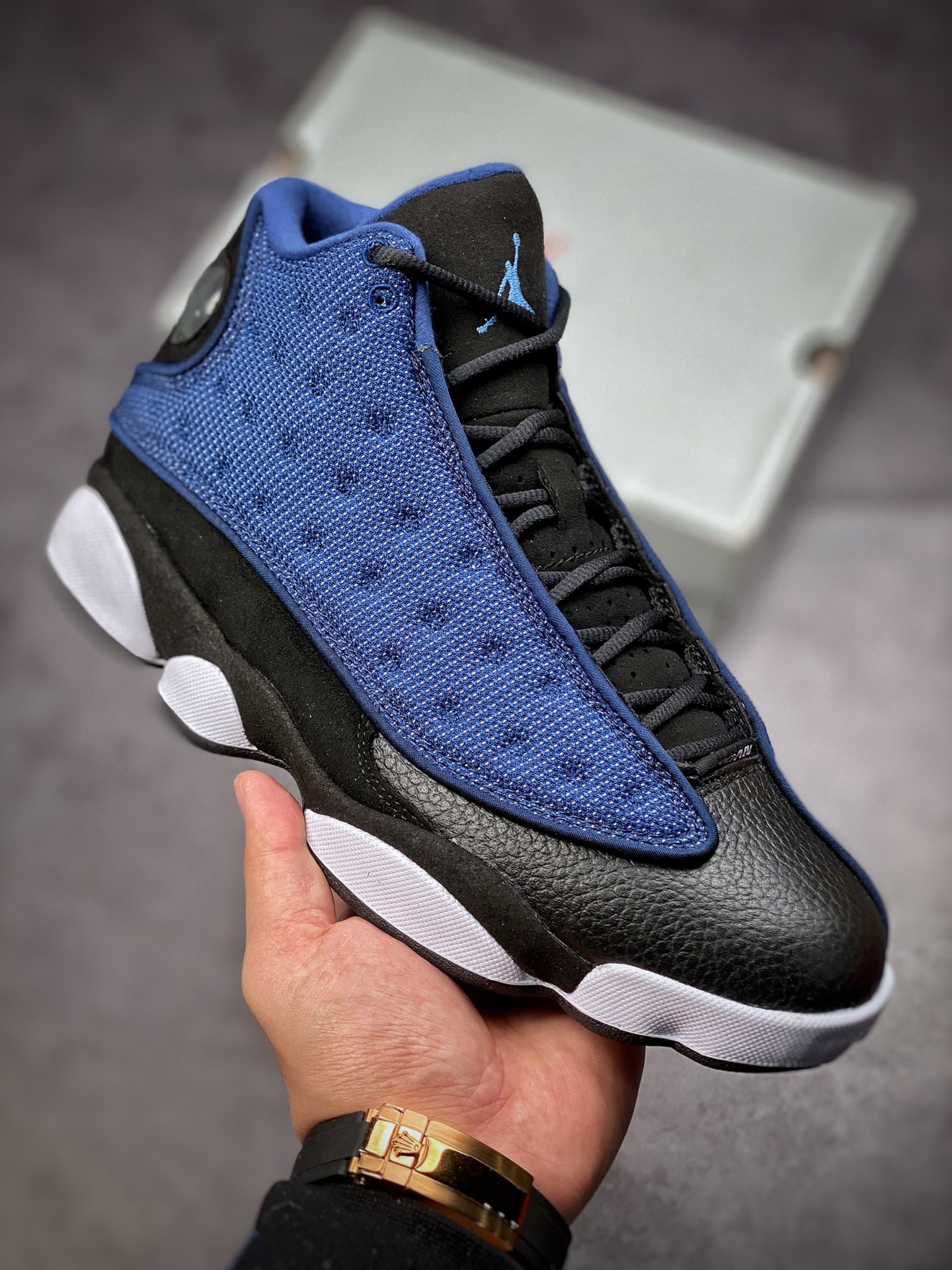 400  Air Jordan 13 Retro “Brave Blue” 黑蓝 DJ5982-400