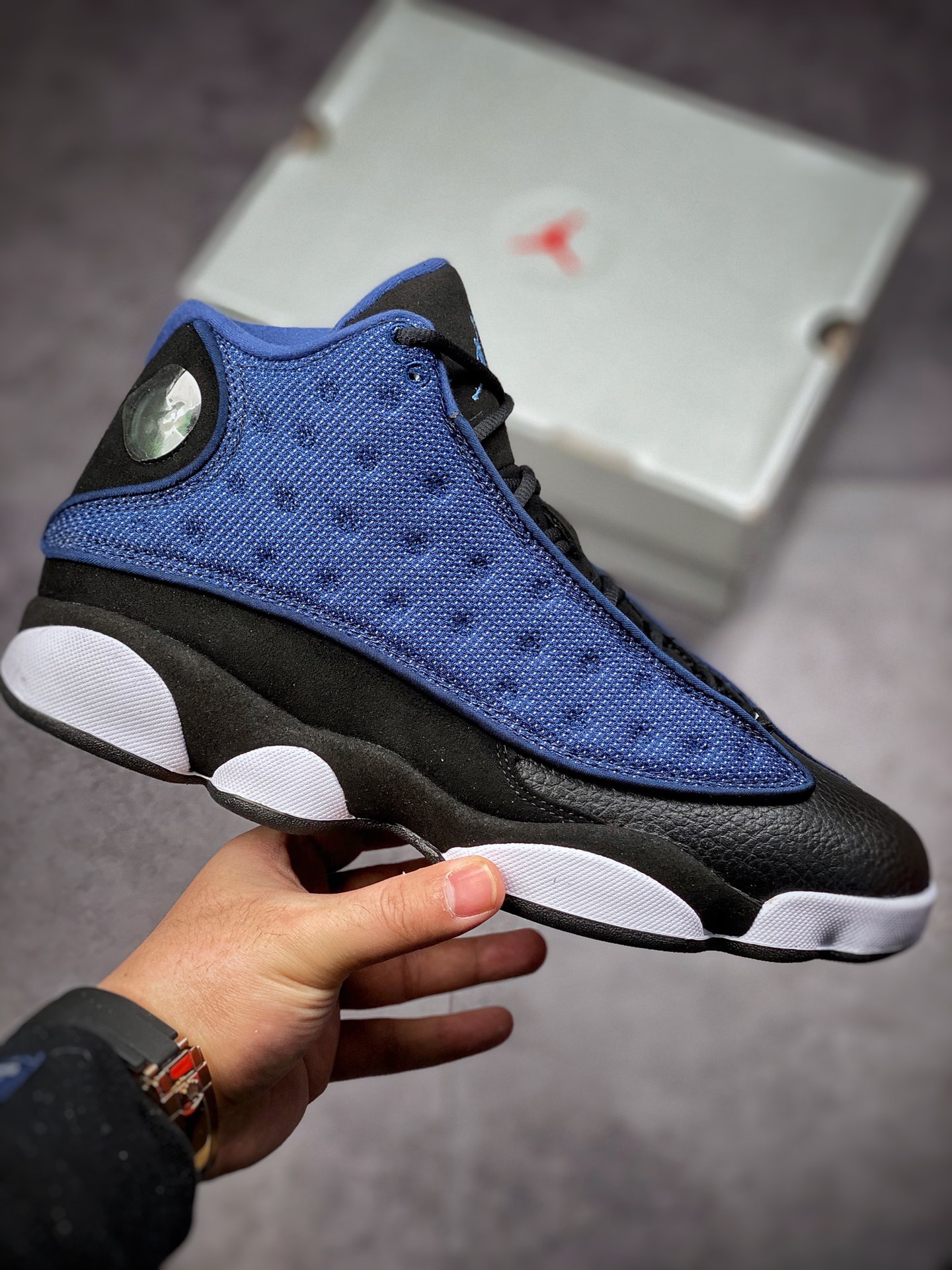 400  Air Jordan 13 Retro “Brave Blue” 黑蓝 DJ5982-400