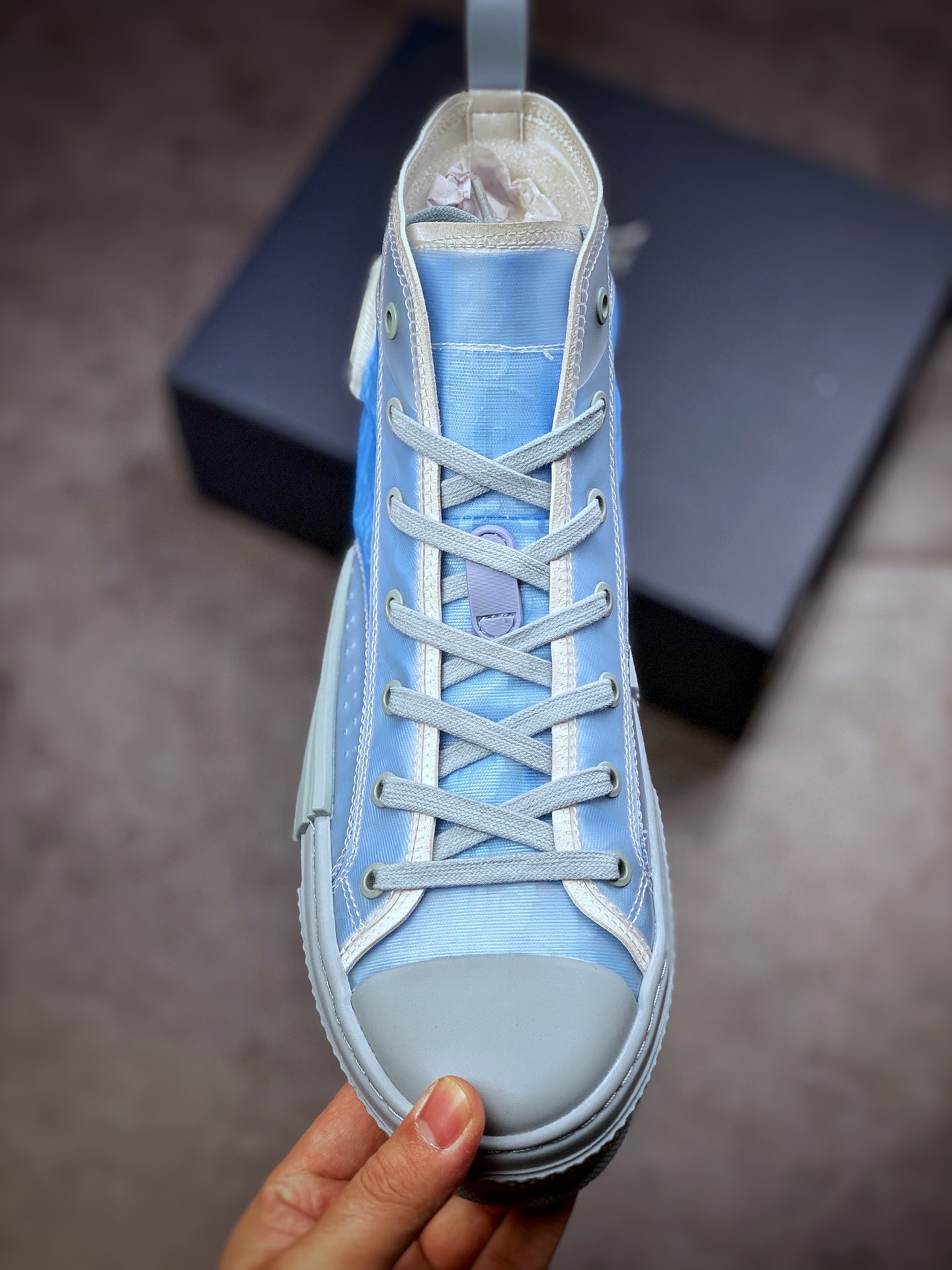 450 Dior B23 Oblique High Top Sneakers 芯片代购版迪奥高帮