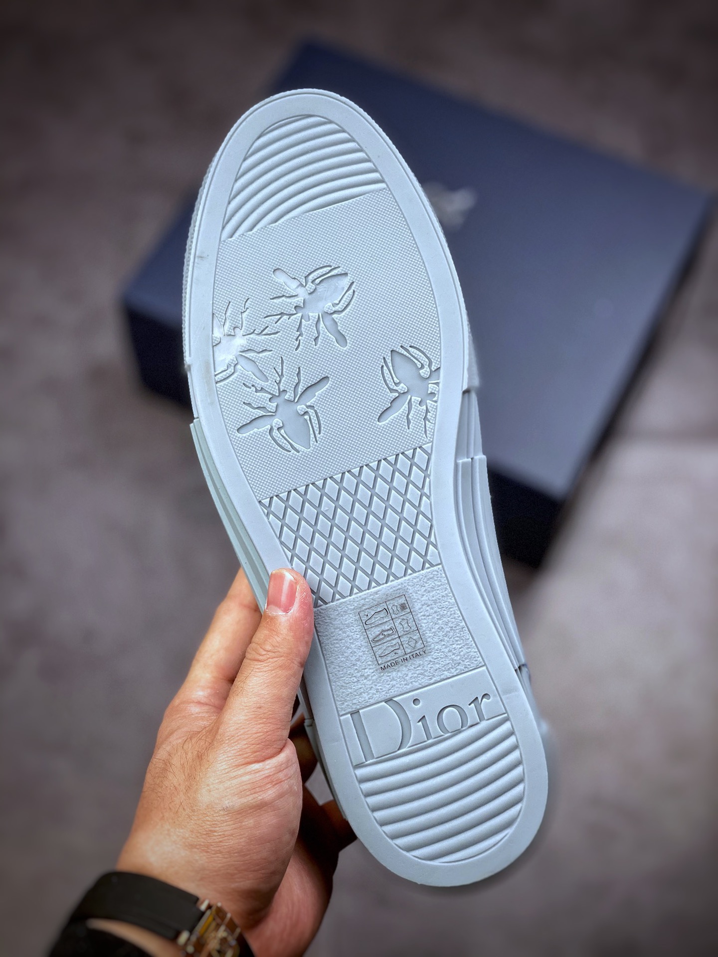 450 Dior B23 Oblique High Top Sneakers 芯片代购版迪奥高帮