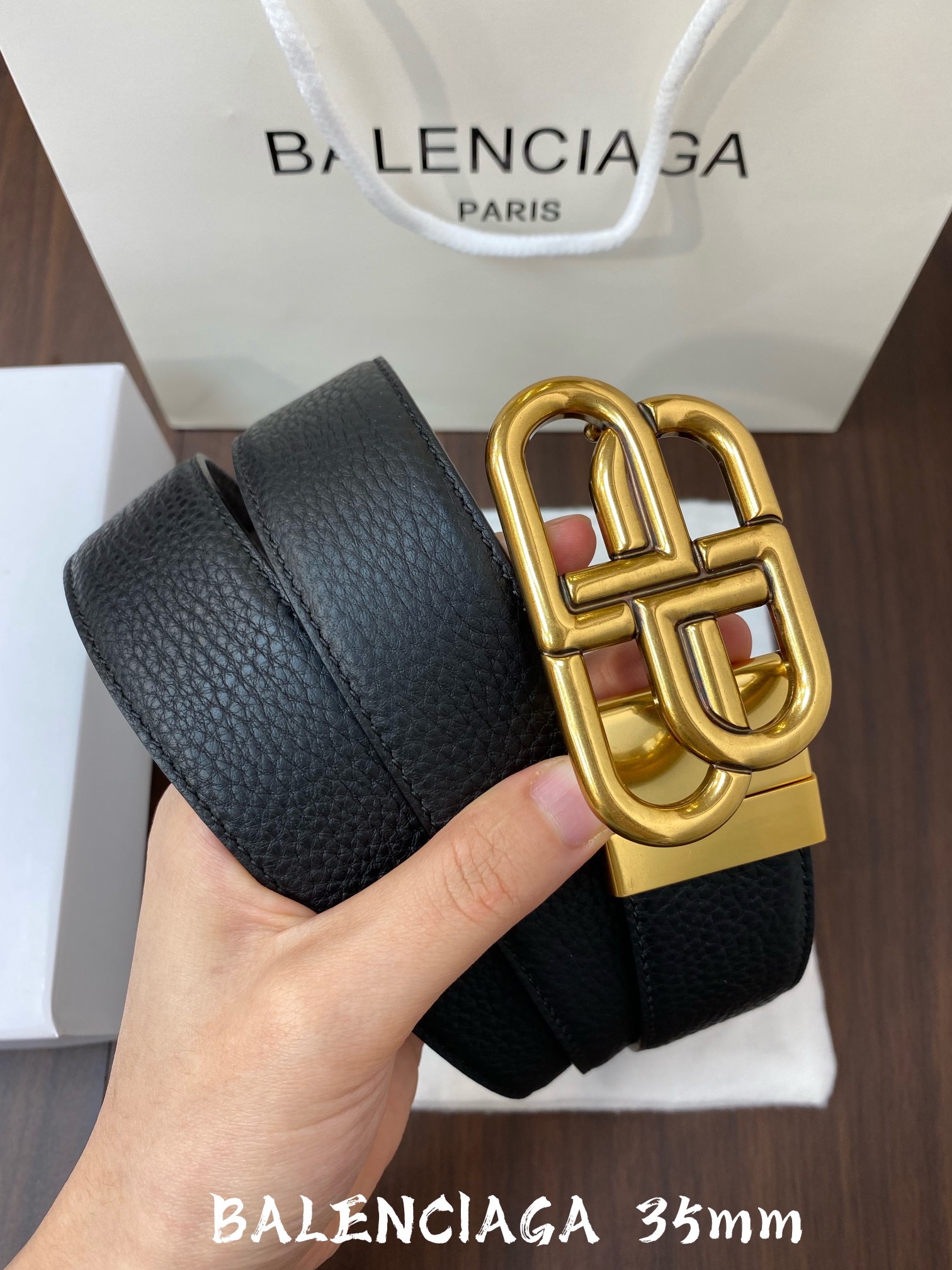 2022 Real-Class Parisian Belt with Double-Headed Calves and Retrocords - 图片 5