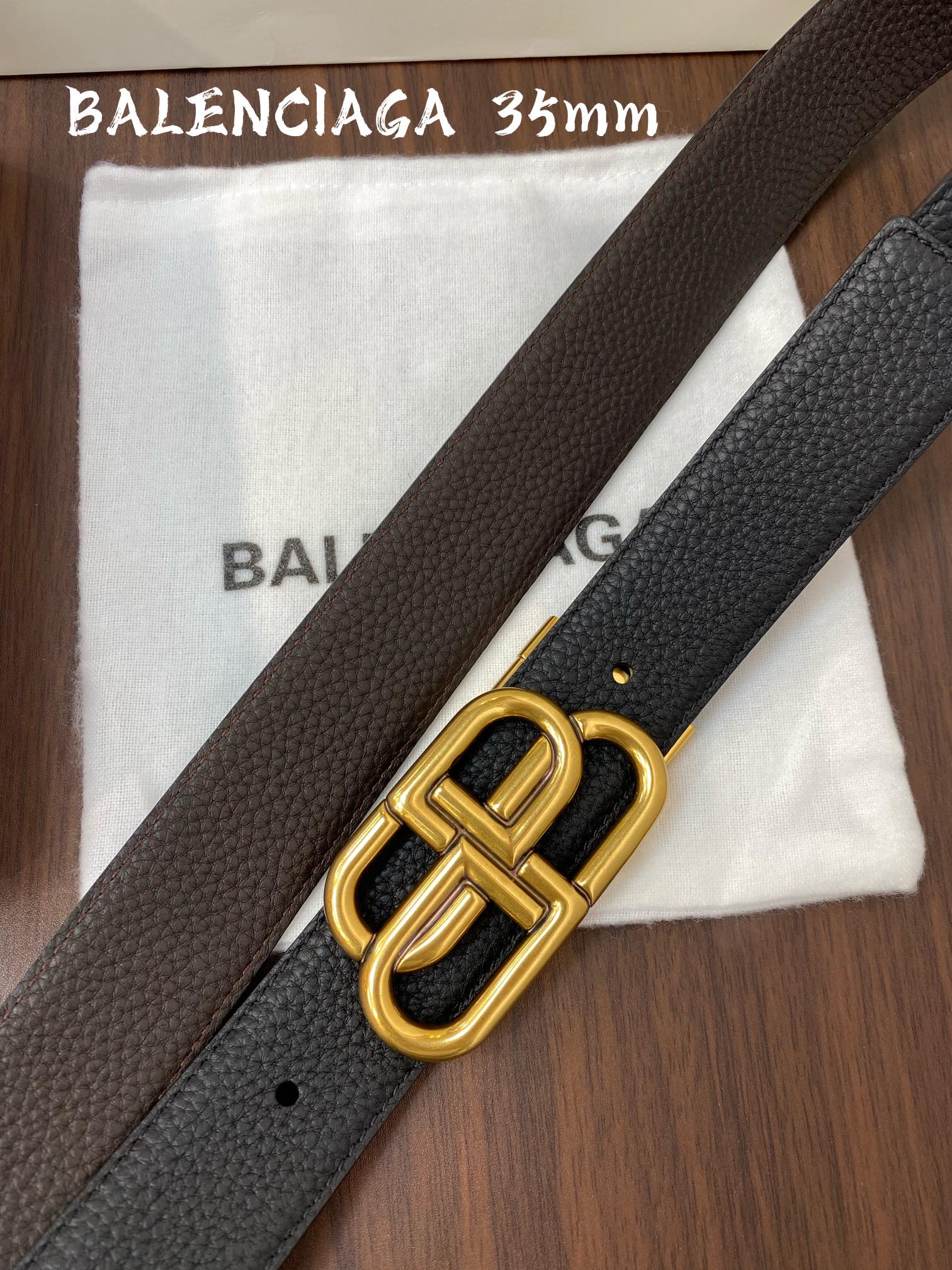 2022 Real-Class Parisian Belt with Double-Headed Calves and Retrocords - 图片 4