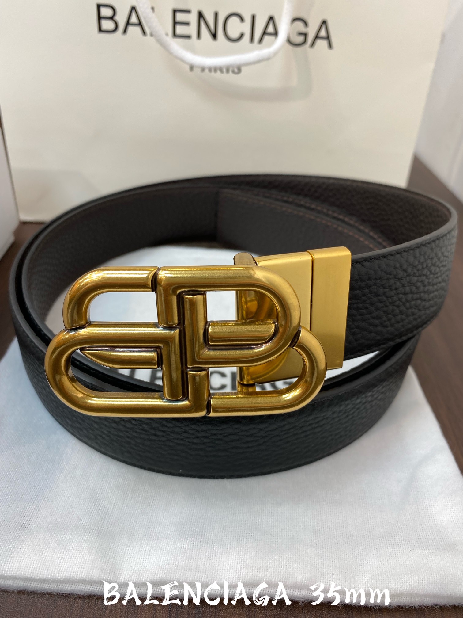 2022 Real-Class Parisian Belt with Double-Headed Calves and Retrocords - 图片 3