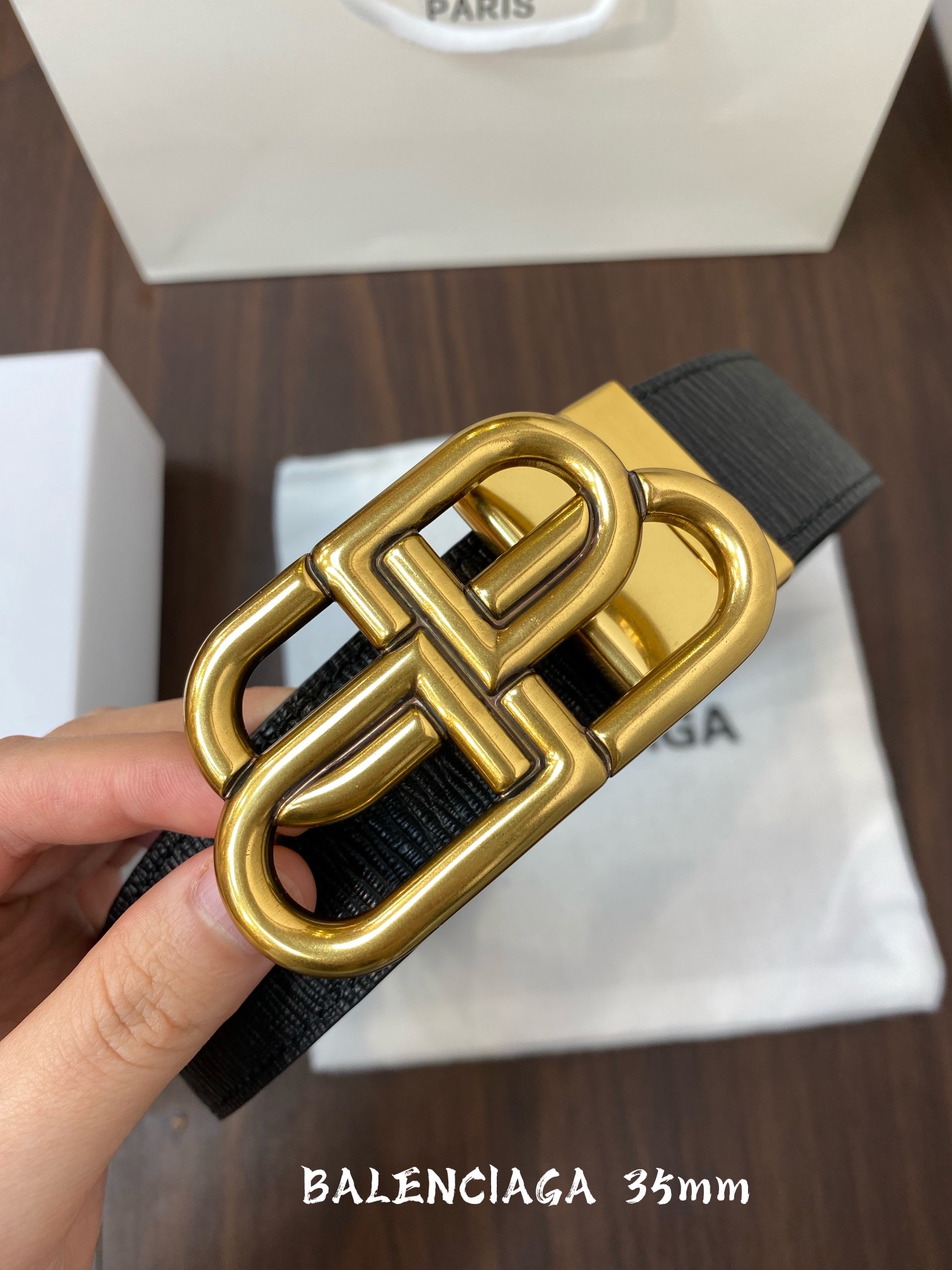 Real-Class Parisian Belt 2022: Double-Headed Calves, Retrocords, 3.5cm Width - 图片 2