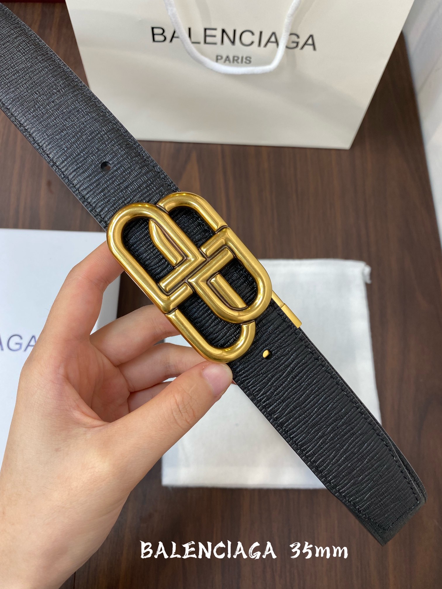 Real-Class Parisian Belt 2022: Double-Headed Calves, Retrocords, 3.5cm Width - 图片 4