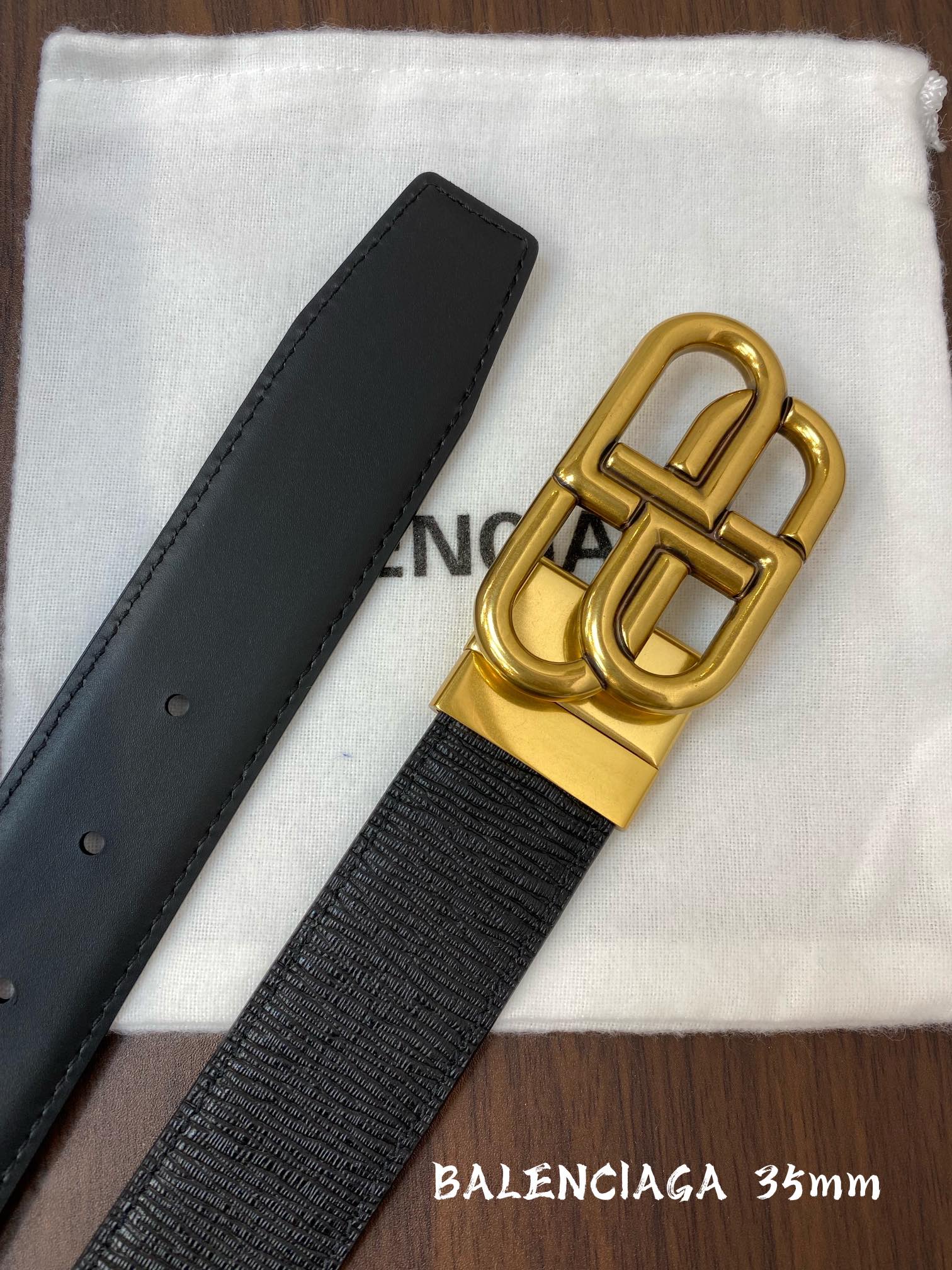 Real-Class Parisian Belt 2022: Double-Headed Calves, Retrocords, 3.5cm Width