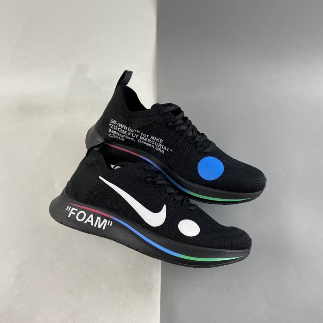 P120  OW x Nk Zoom Fly 联名款世界杯限定跑鞋 AO2115-001