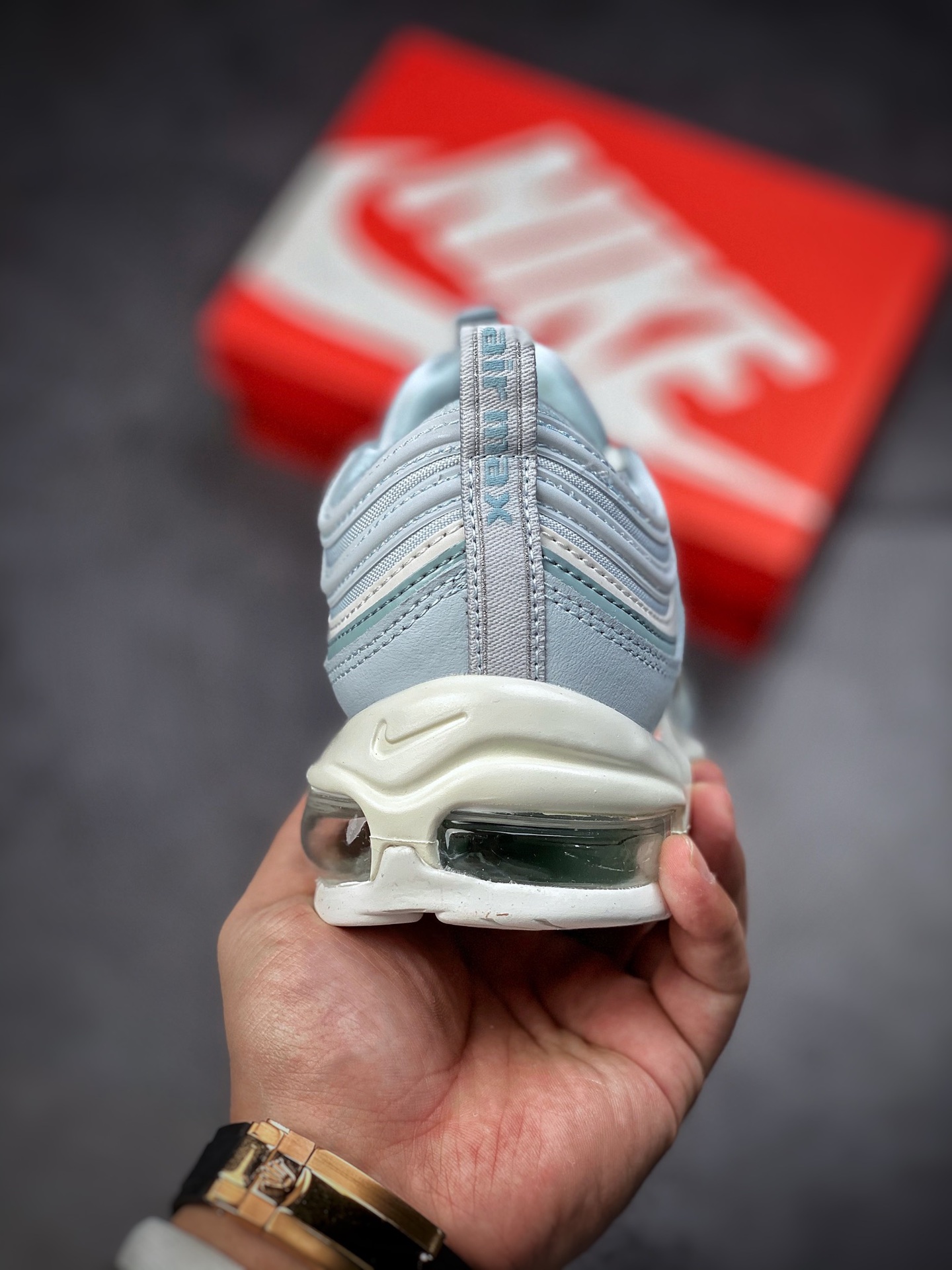 240  Nike Air Max 97 SE 暗光蓝 子弹气垫运动跑步鞋 DJ5434-400