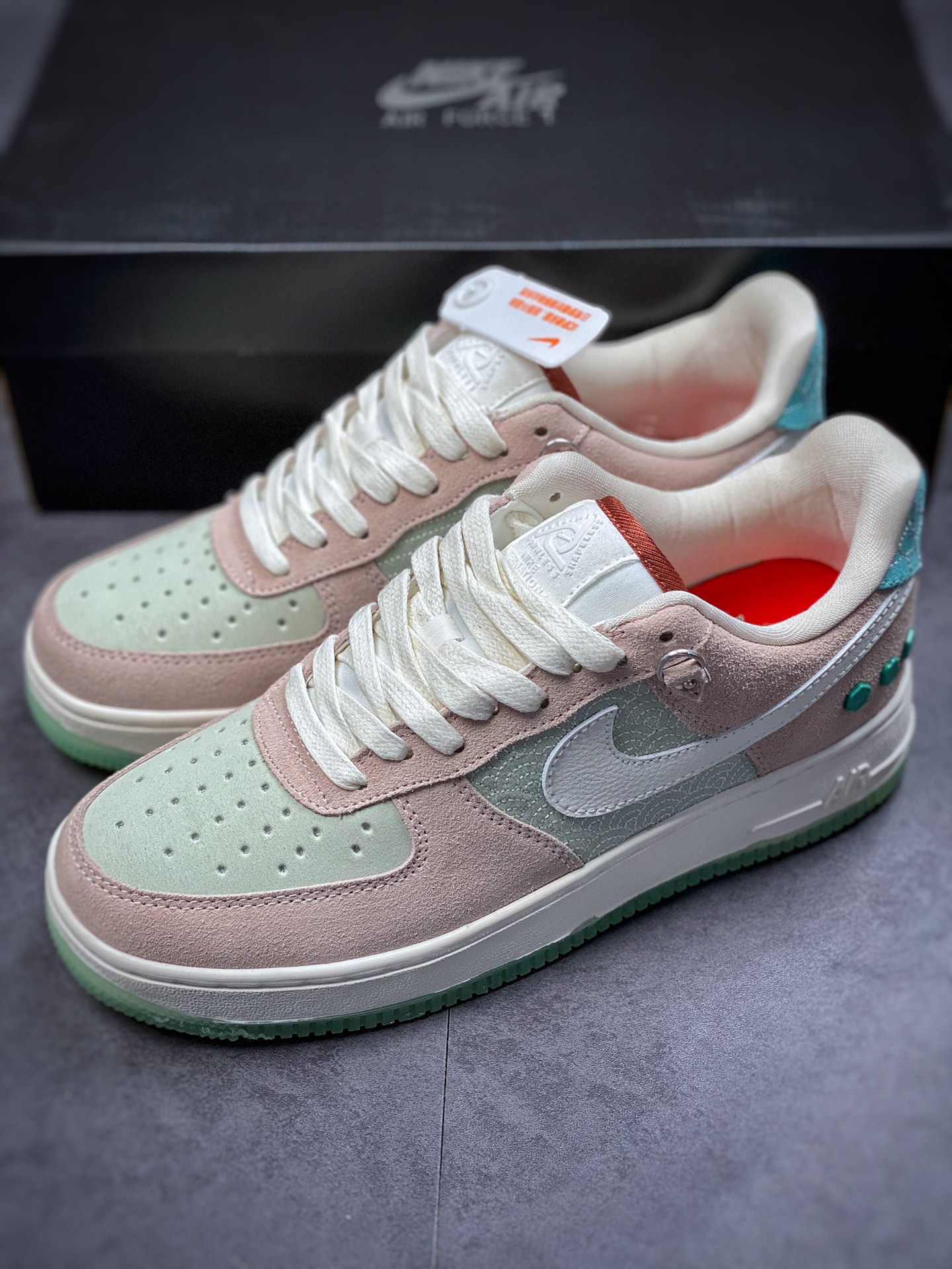 200 Nike Air Force 1 Low 07 粉绿绿松石 DQ5361-011