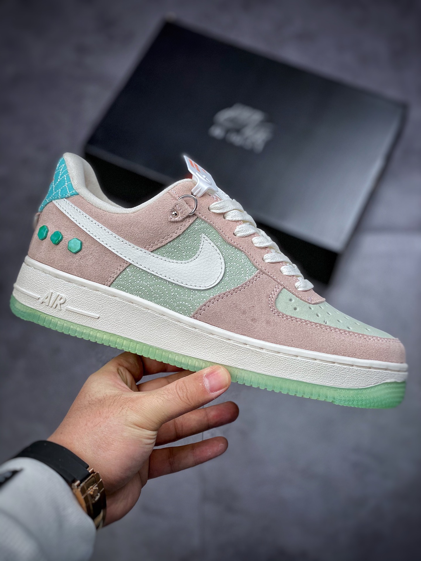 200 Nike Air Force 1 Low 07 粉绿绿松石 DQ5361-011