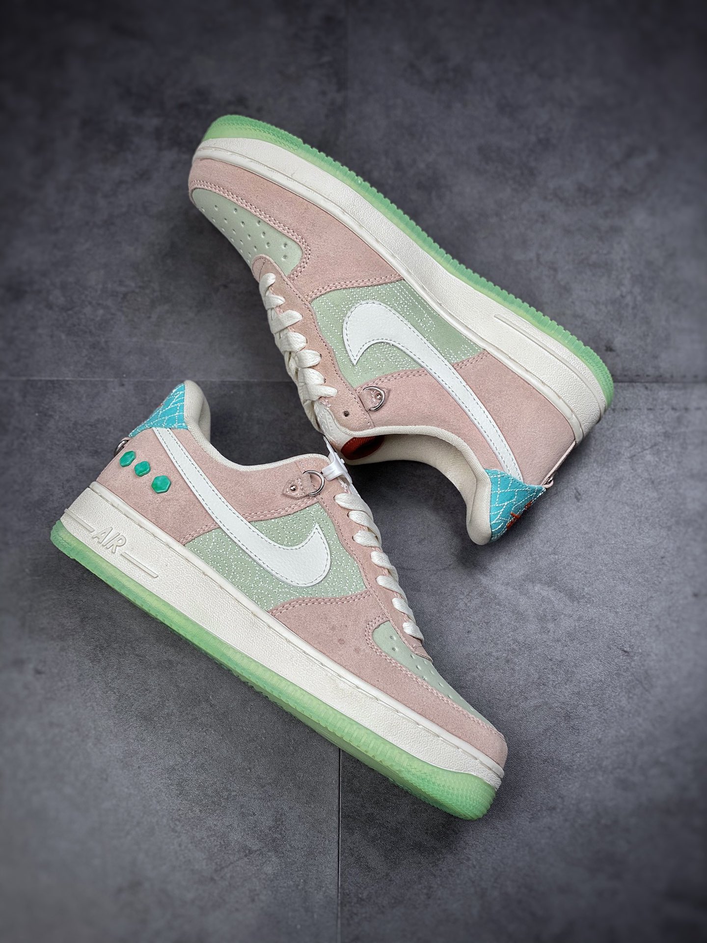 200 Nike Air Force 1 Low 07 粉绿绿松石 DQ5361-011