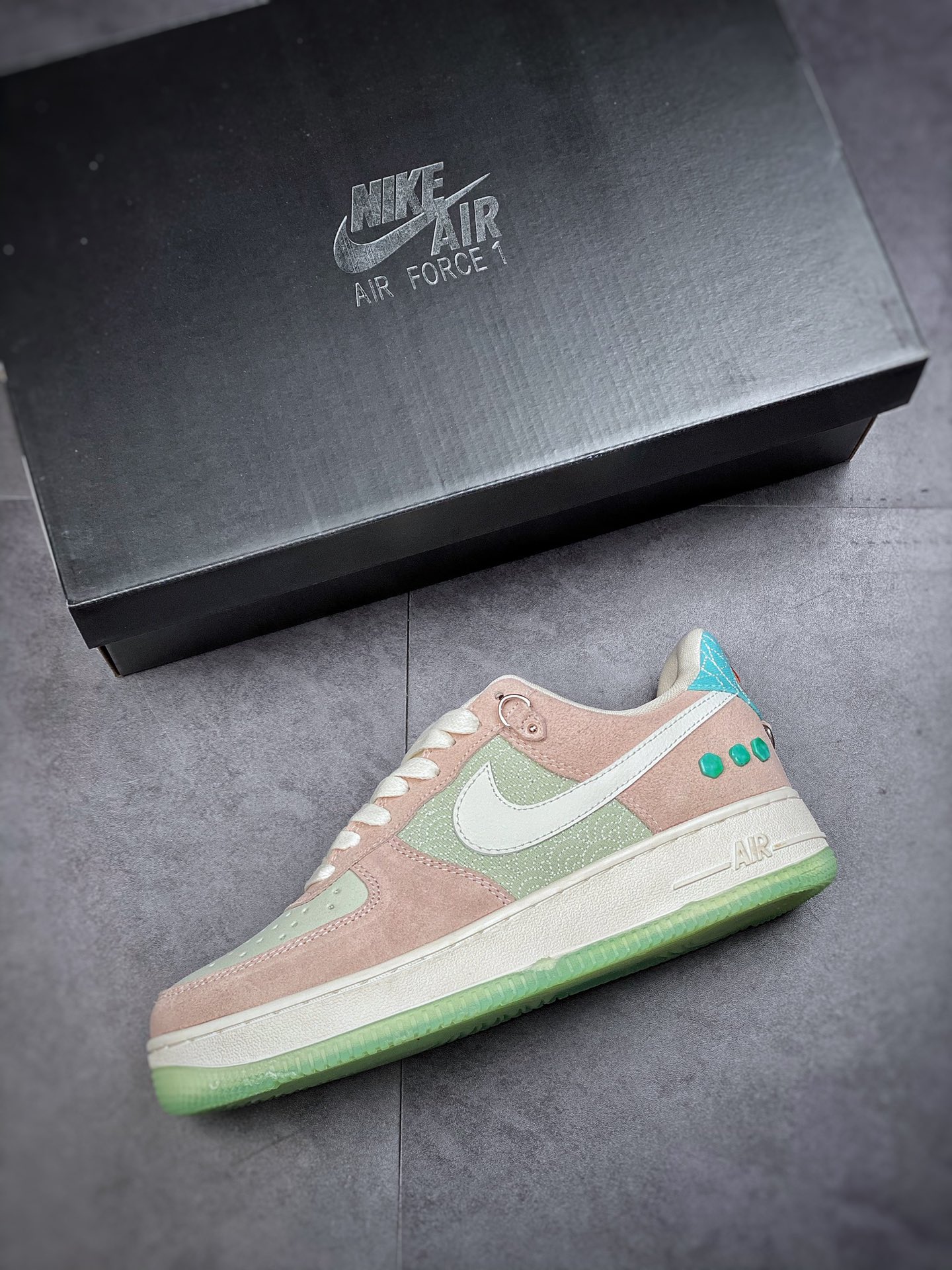 200 Nike Air Force 1 Low 07 粉绿绿松石 DQ5361-011