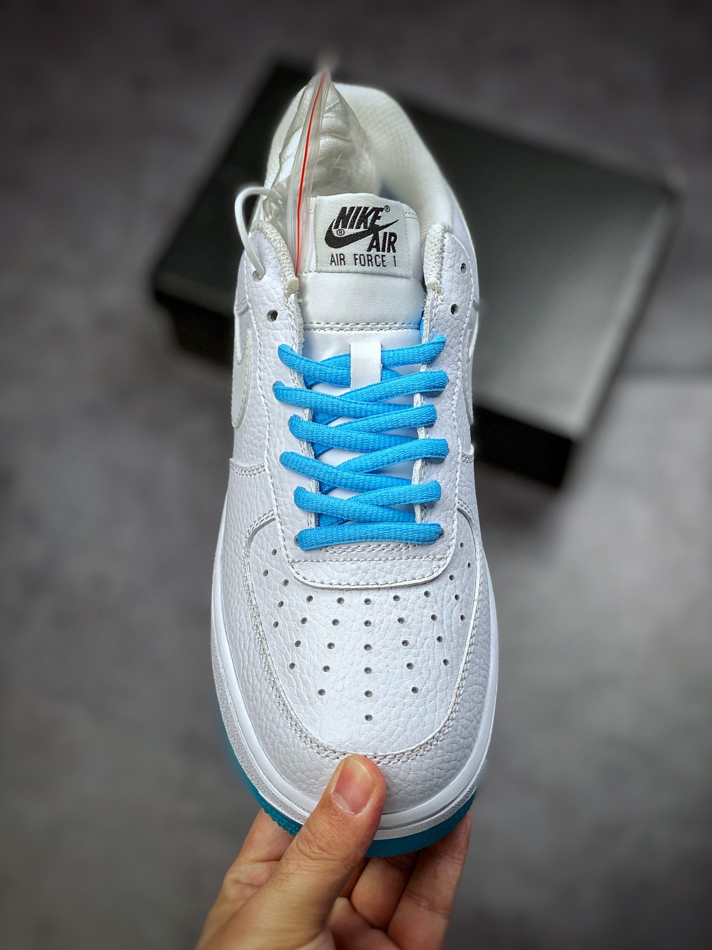 220  Nike Air Force 1 Low 07 白蓝水晶 原楦头原纸板 KH0806-168