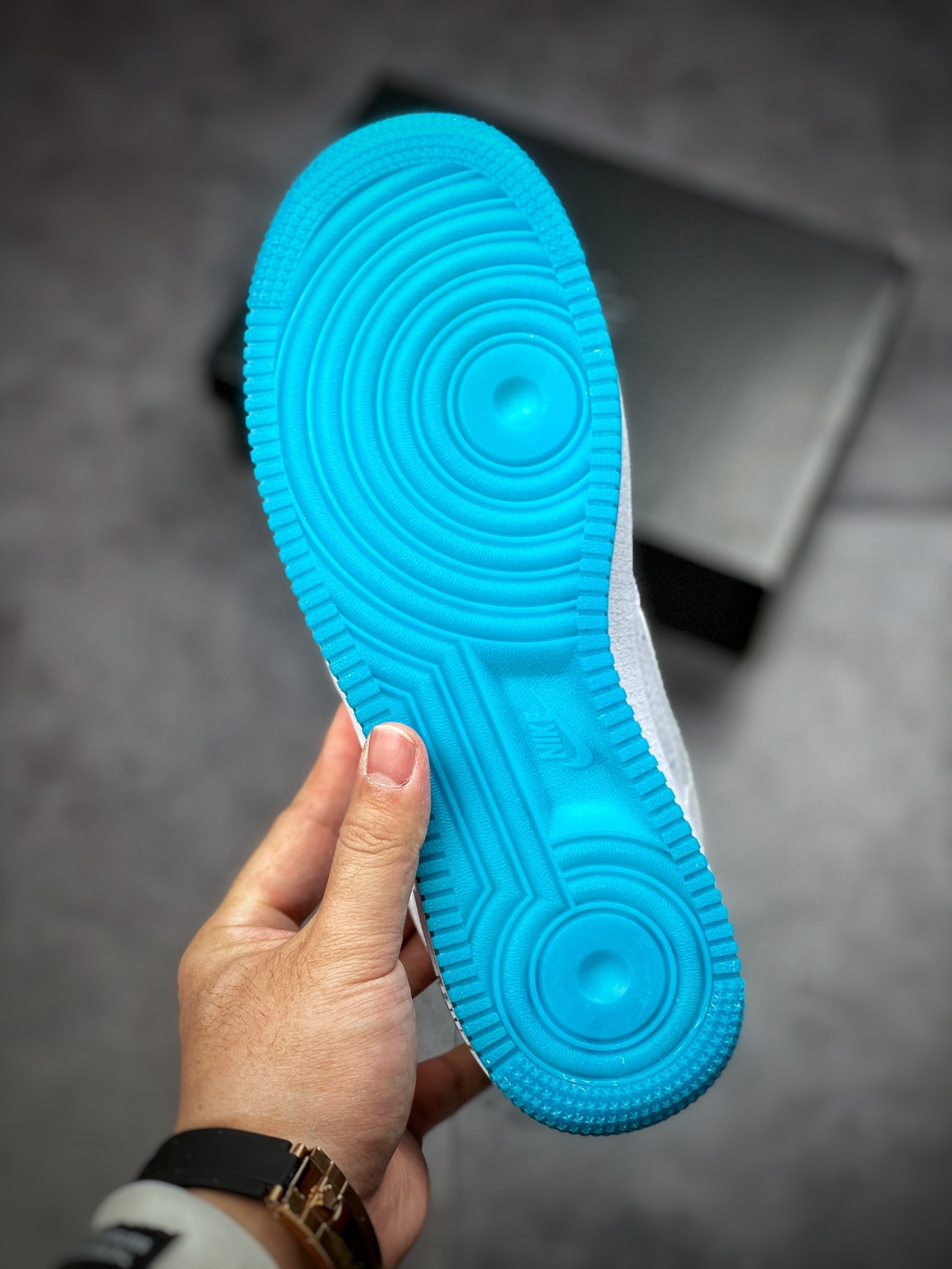 220  Nike Air Force 1 Low 07 白蓝水晶 原楦头原纸板 KH0806-168