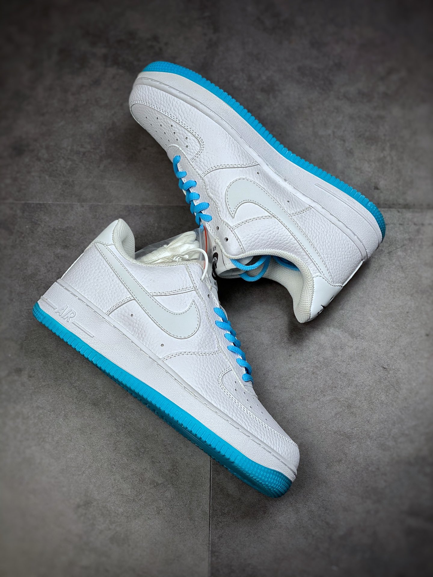 220  Nike Air Force 1 Low 07 白蓝水晶 原楦头原纸板 KH0806-168