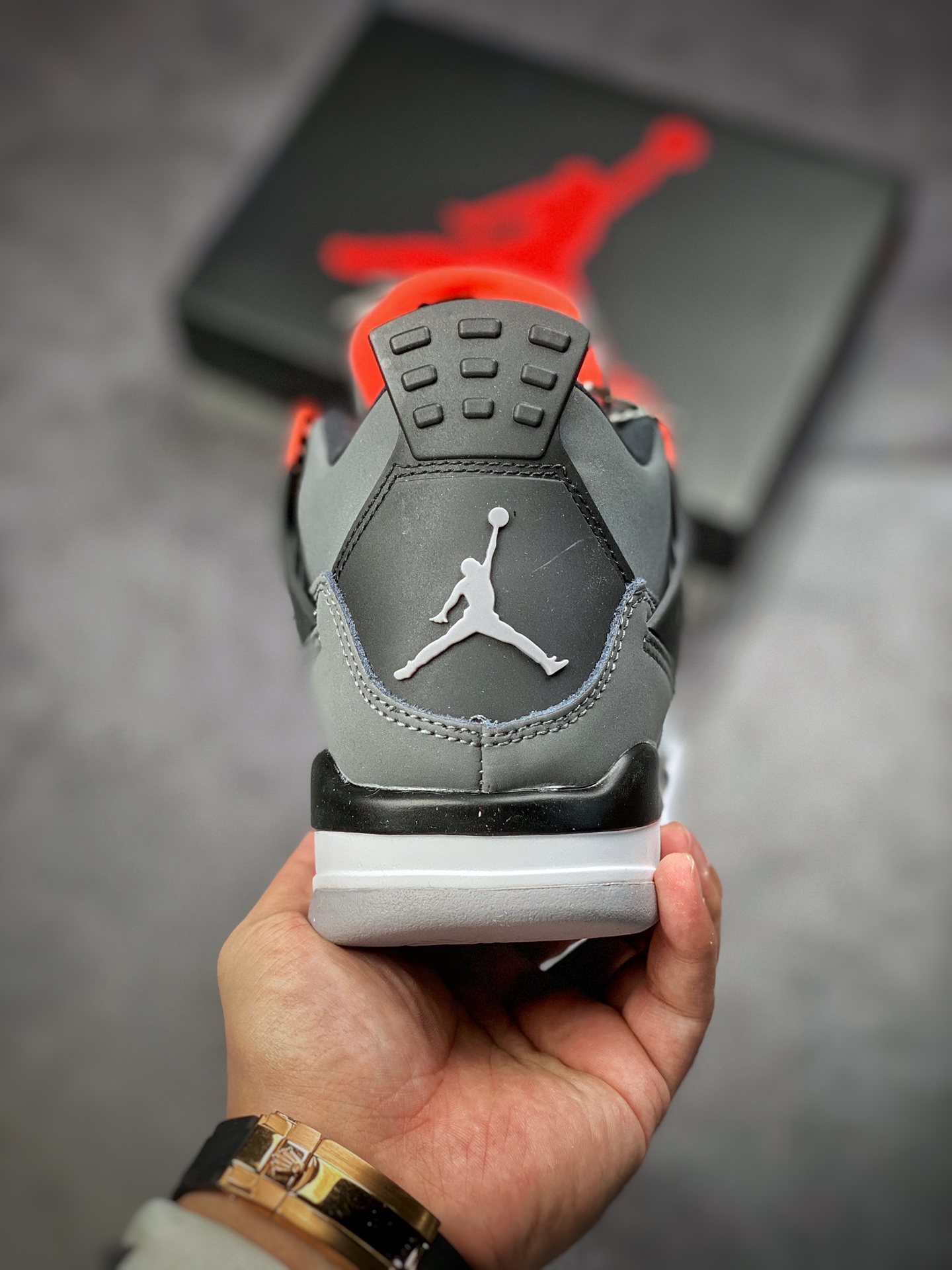 200  Air Jordan 4 “Infrared”红外线黑灰 DH6927-061
