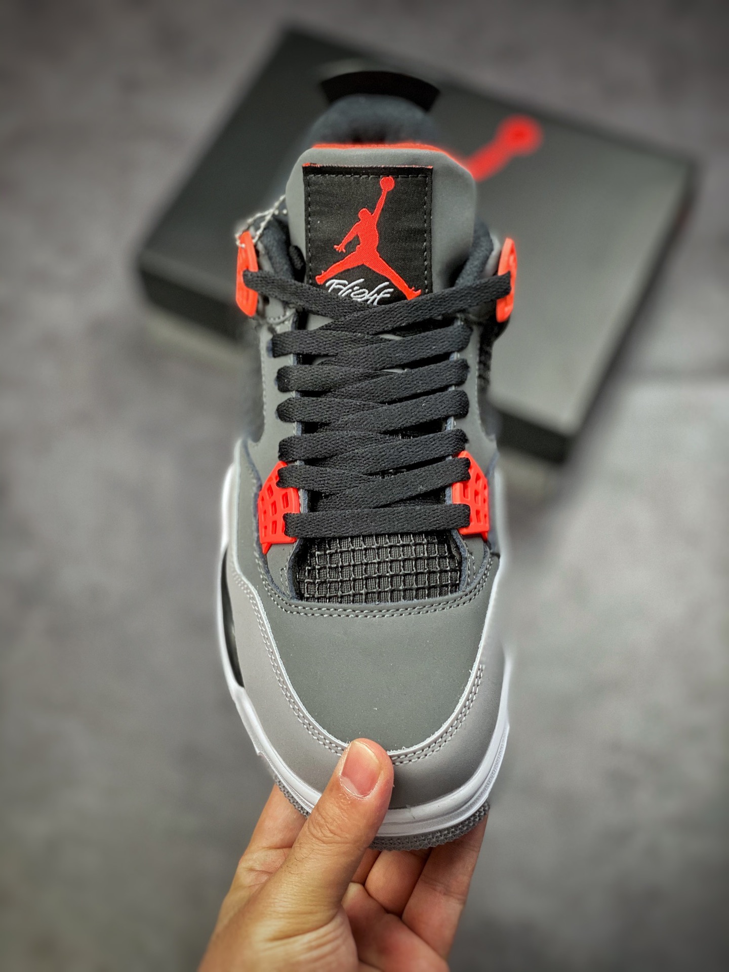 200  Air Jordan 4 “Infrared”红外线黑灰 DH6927-061