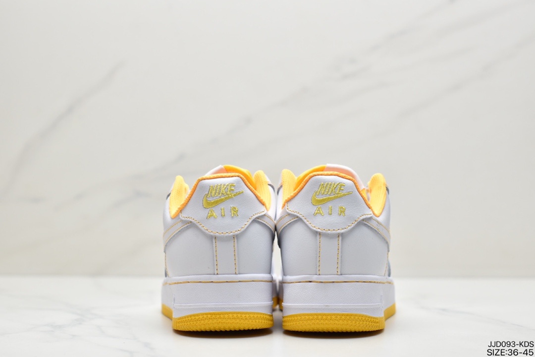 130 耐克Nike Air Force 1’07”White/Midnight Blue”空军一号经典低帮百搭休闲运动板鞋CW1575-102