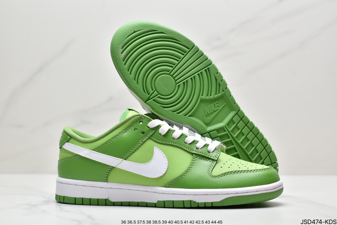 200 Nike Dunk Low Retro “Grey White” 酷绿色Nike 旗下DJ6188
