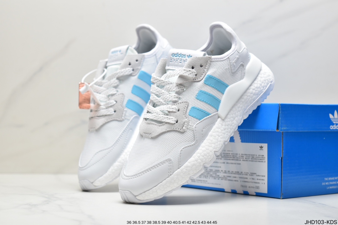 190 阿迪达斯Adidas Nite Jogger Winterized 复古休闲运动跑鞋FW6699