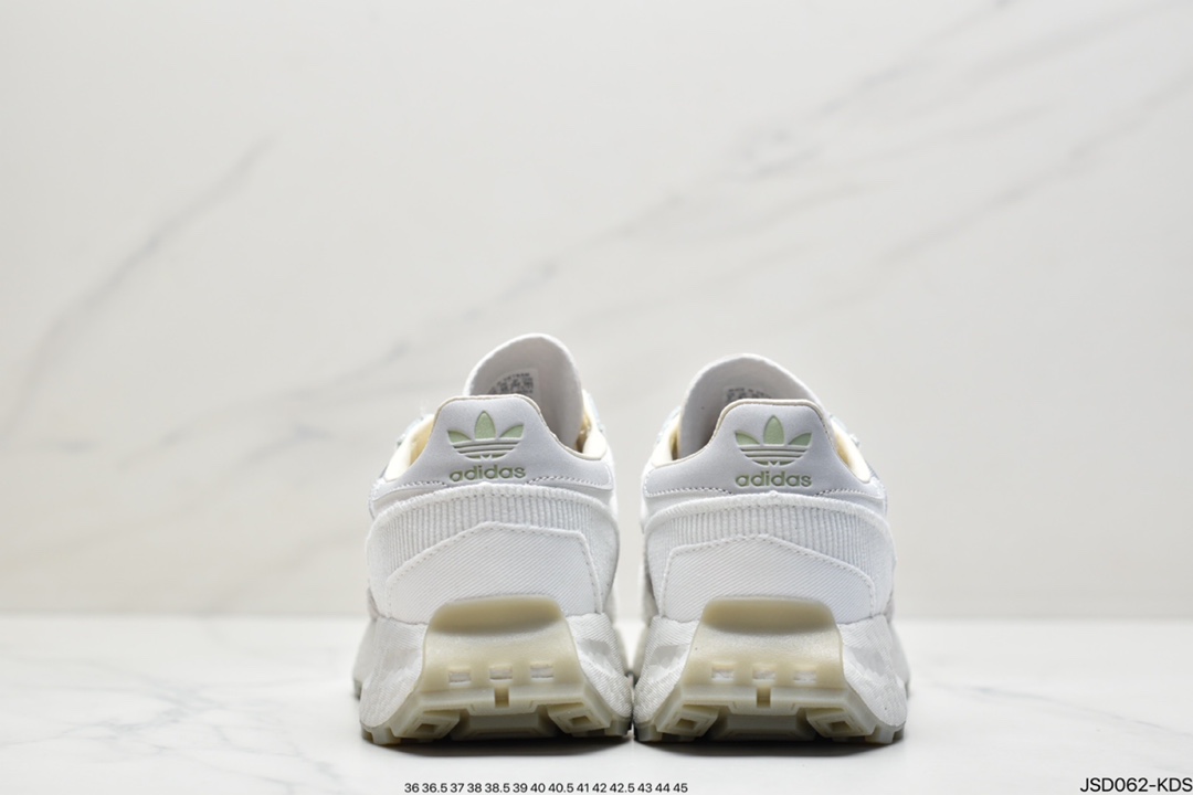 200 阿迪达斯adidas Racing 1 Boost Prototype  速度轻盈复古系列百搭透气运动慢跑鞋GW4412
