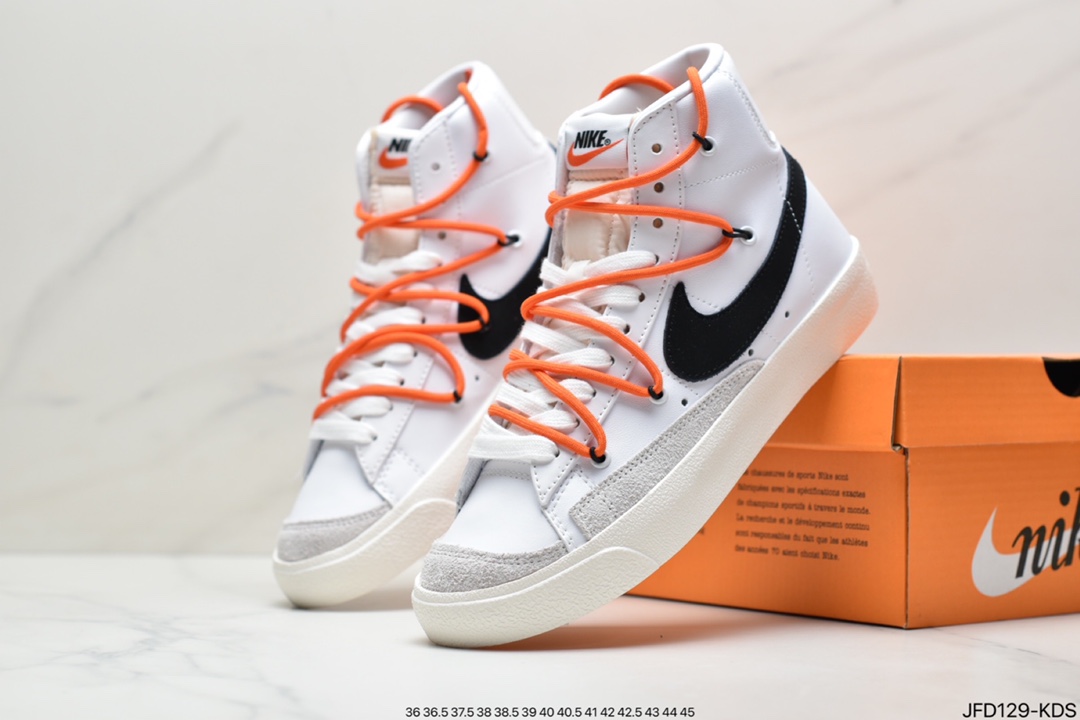 170 耐克Nike Blazer Mid ”1977 Vintage WE Suede经典开拓者高帮百搭休闲运动板鞋 BQ6806-100