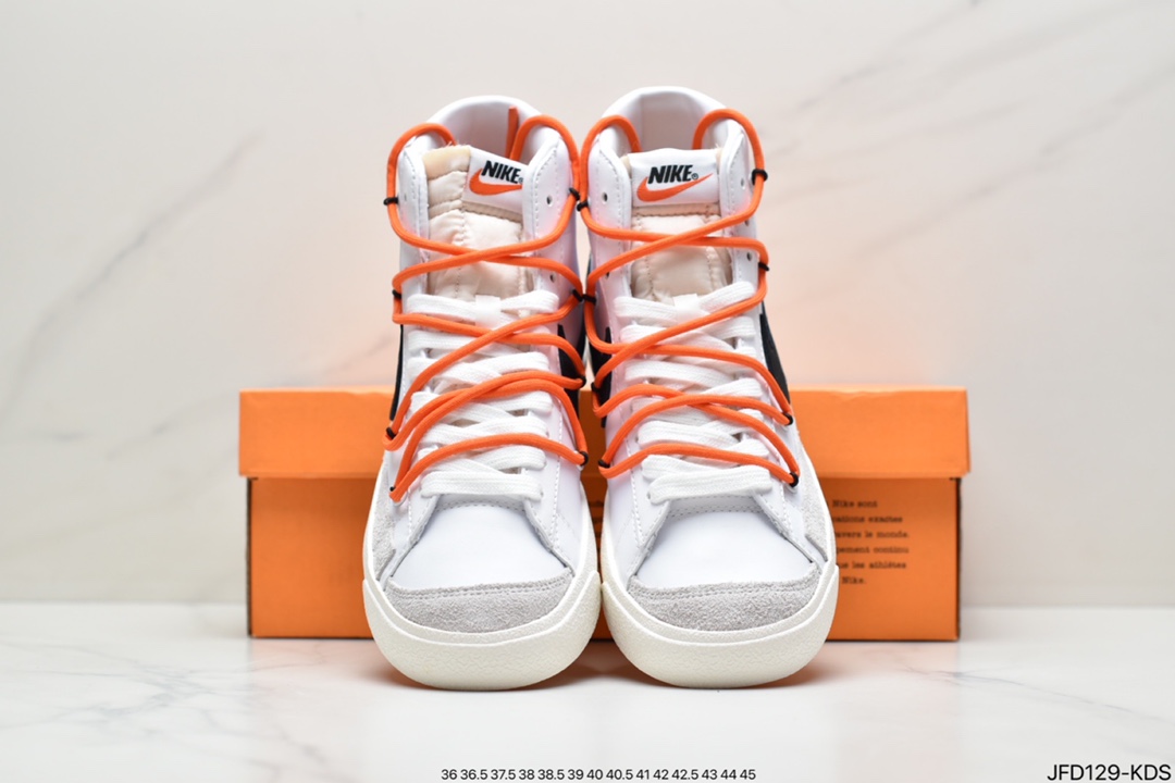 170 耐克Nike Blazer Mid ”1977 Vintage WE Suede经典开拓者高帮百搭休闲运动板鞋 BQ6806-100
