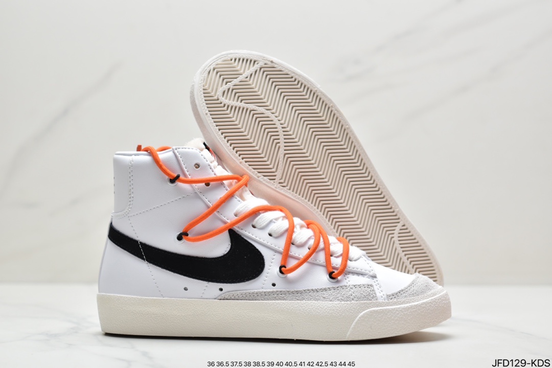 170 耐克Nike Blazer Mid ”1977 Vintage WE Suede经典开拓者高帮百搭休闲运动板鞋 BQ6806-100
