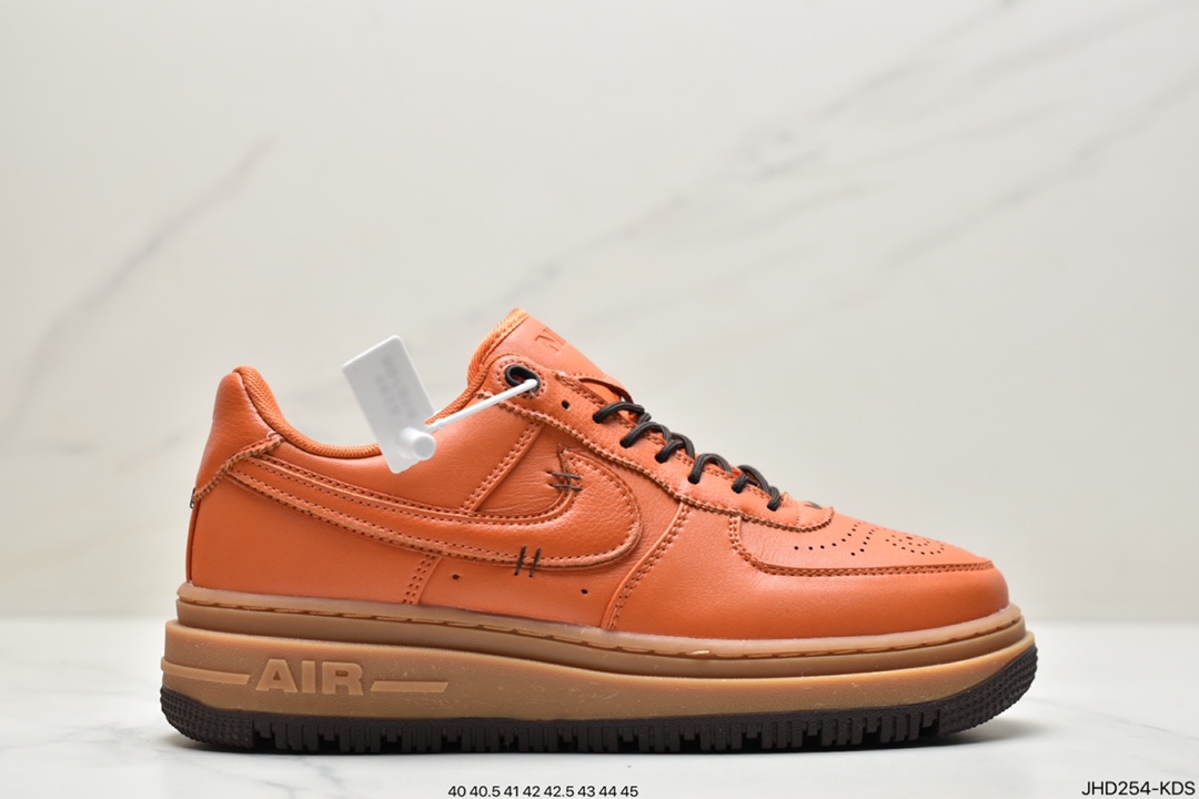 190 耐克Air Force 1 Luxe ‘Pecan’ 生胶原楦头原纸板纯正空军版型DN2451-800