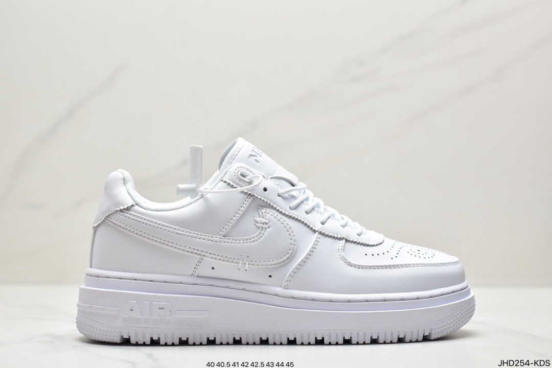 190 耐克Air Force 1 Luxe ‘Pecan’ 生胶原楦头原纸板纯正空军版型DN2451-800