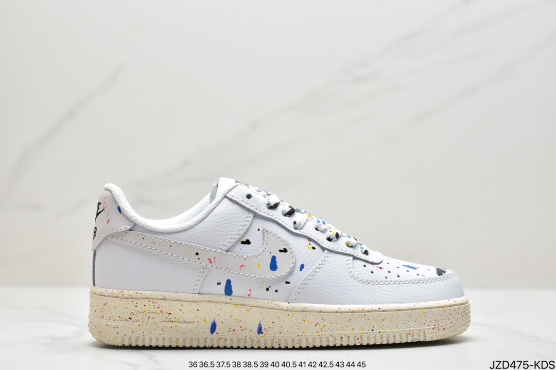 140 真标耐克Nike Air Force 1 Low  空军一号低帮百搭休闲运动板鞋CZ0337-400