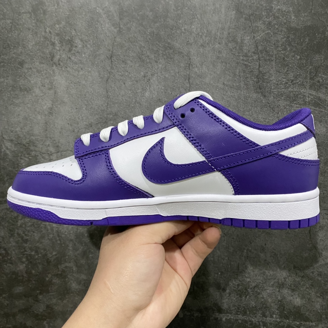 图片[2]-X版纯原 Dunk Low白紫 恶人紫 升级2021版原厂更新数据窄楦翘头版型 采用原厂皮鞋面材质 正确后跟反口里弧度 原厂百宏织唛舌标 原厂中底布正确印刷#原比值开发耐磨橡胶大底❗️ 尺码：36 – 47.5-选品中心