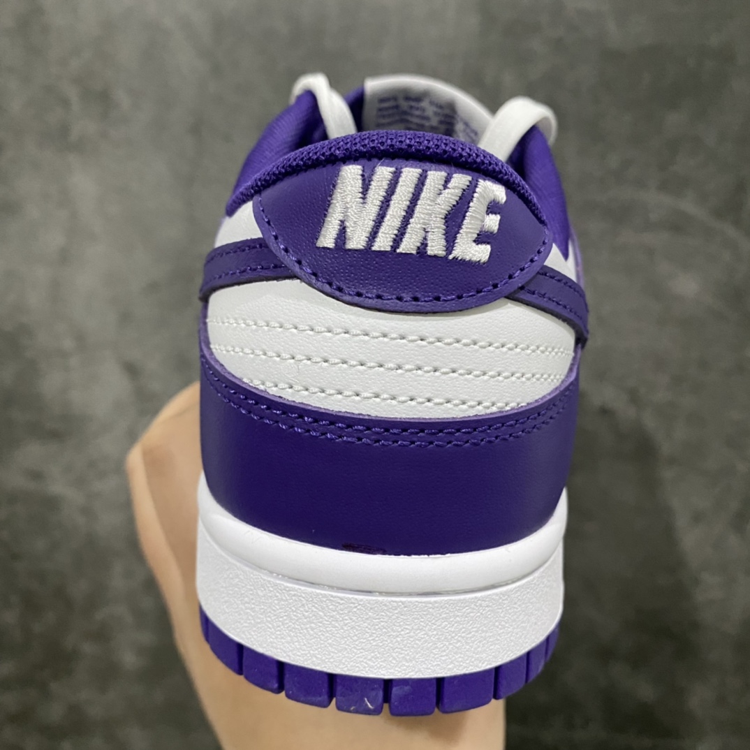 图片[3]-X版纯原 Dunk Low白紫 恶人紫 升级2021版原厂更新数据窄楦翘头版型 采用原厂皮鞋面材质 正确后跟反口里弧度 原厂百宏织唛舌标 原厂中底布正确印刷#原比值开发耐磨橡胶大底❗️ 尺码：36 – 47.5-选品中心
