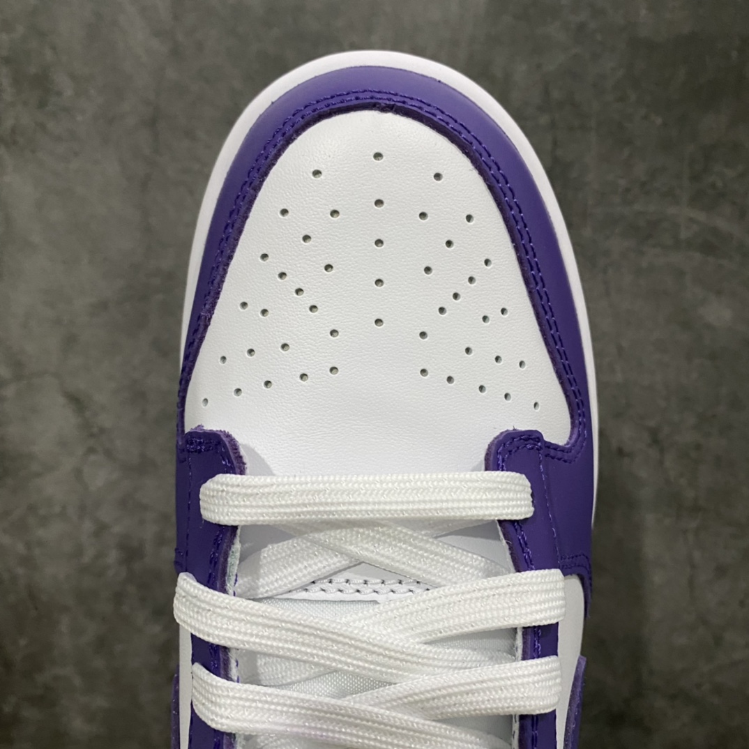 图片[5]-X版纯原 Dunk Low白紫 恶人紫 升级2021版原厂更新数据窄楦翘头版型 采用原厂皮鞋面材质 正确后跟反口里弧度 原厂百宏织唛舌标 原厂中底布正确印刷#原比值开发耐磨橡胶大底❗️ 尺码：36 – 47.5-选品中心