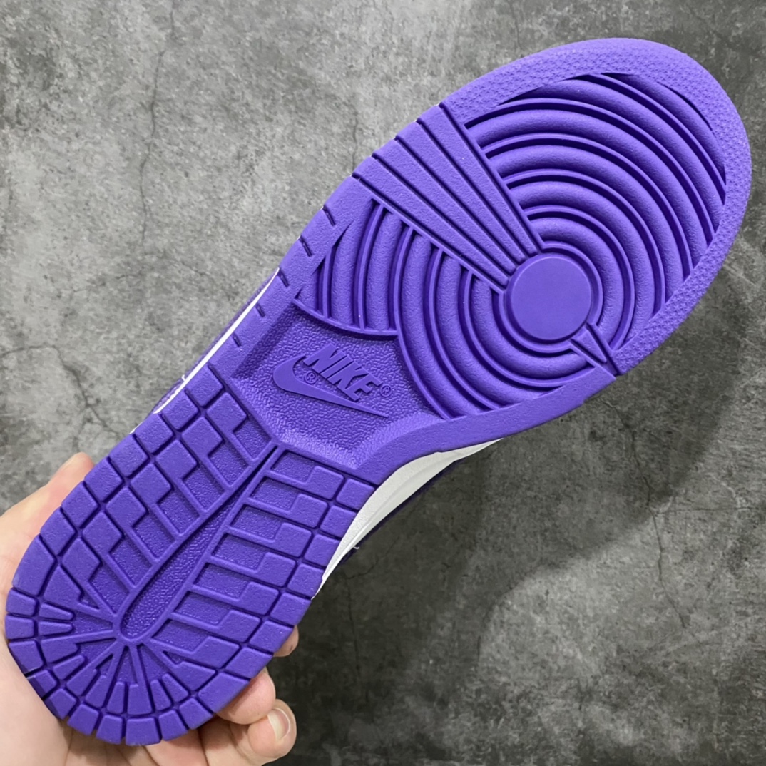 图片[9]-X版纯原 Dunk Low白紫 恶人紫 升级2021版原厂更新数据窄楦翘头版型 采用原厂皮鞋面材质 正确后跟反口里弧度 原厂百宏织唛舌标 原厂中底布正确印刷#原比值开发耐磨橡胶大底❗️ 尺码：36 – 47.5-选品中心