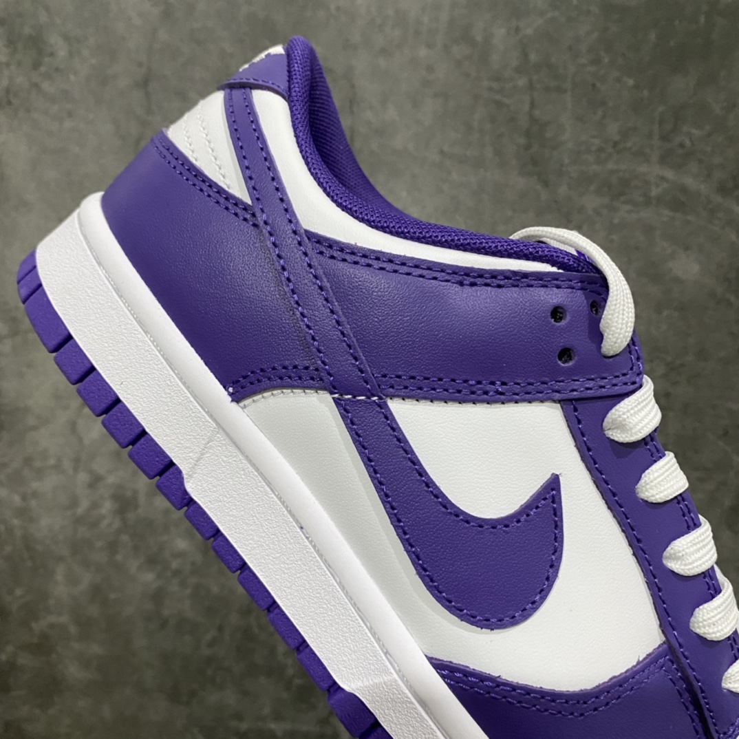 图片[7]-X版纯原 Dunk Low白紫 恶人紫 升级2021版原厂更新数据窄楦翘头版型 采用原厂皮鞋面材质 正确后跟反口里弧度 原厂百宏织唛舌标 原厂中底布正确印刷#原比值开发耐磨橡胶大底❗️ 尺码：36 – 47.5-选品中心