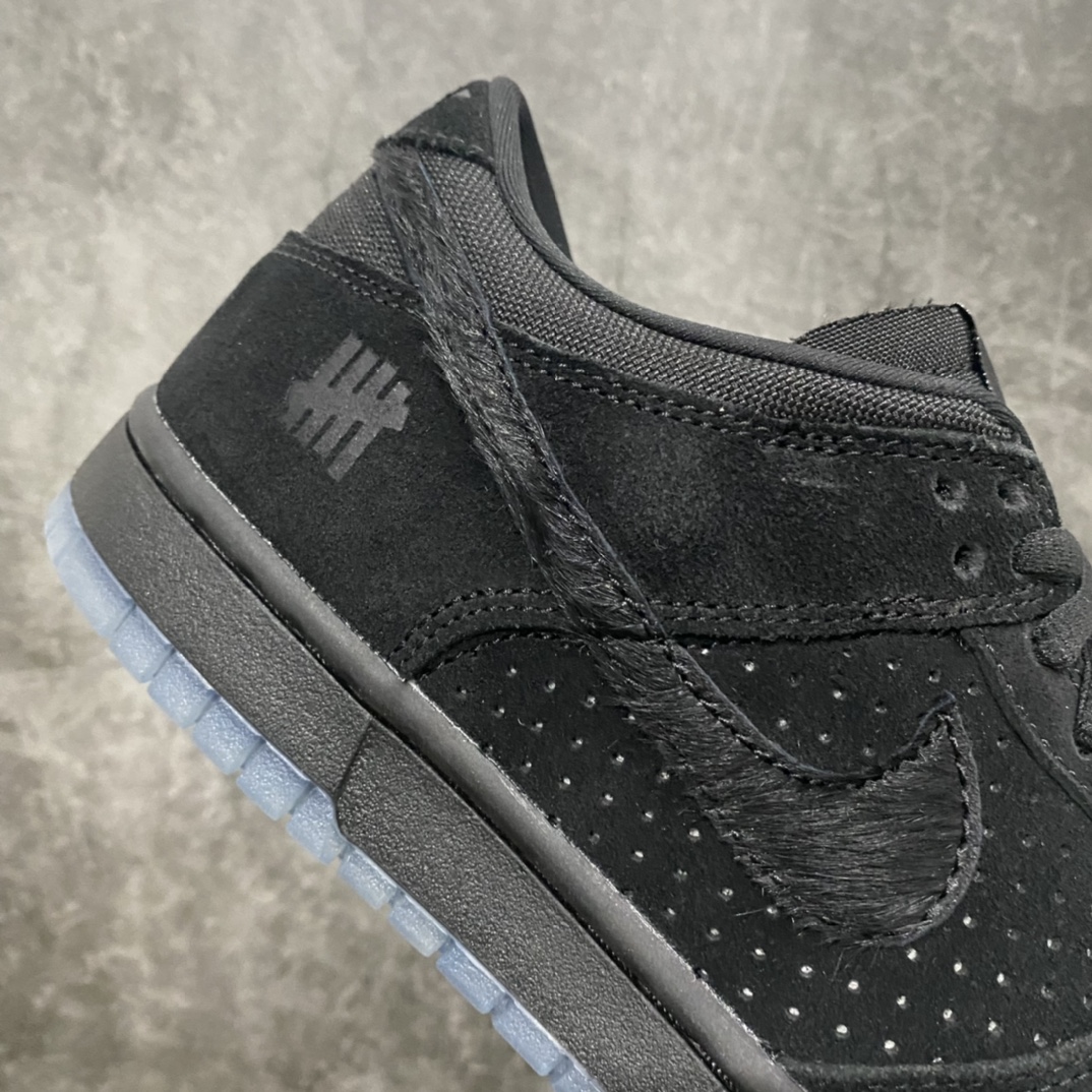 图片[7]-神版纯原Dunk x Undefeated 五道杠联名 纯黑DO9329-001 市场顶级版本 采用原厂皮料 无色差 鞋型多次修改成型，区别市场版本 尺码：36-47.5-选品中心
