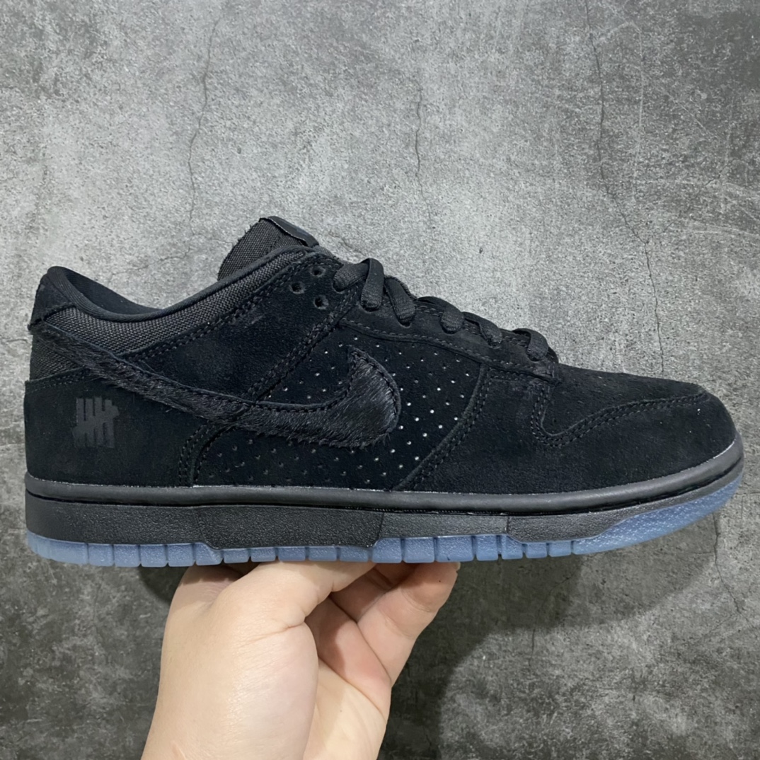 神版纯原Dunk x Undefeated 五道杠联名 纯黑DO9329-001 市场顶级版本 采用原厂皮料 无色差 鞋型多次修改成型,区别市场版本 尺码:36-47.5-选品中心