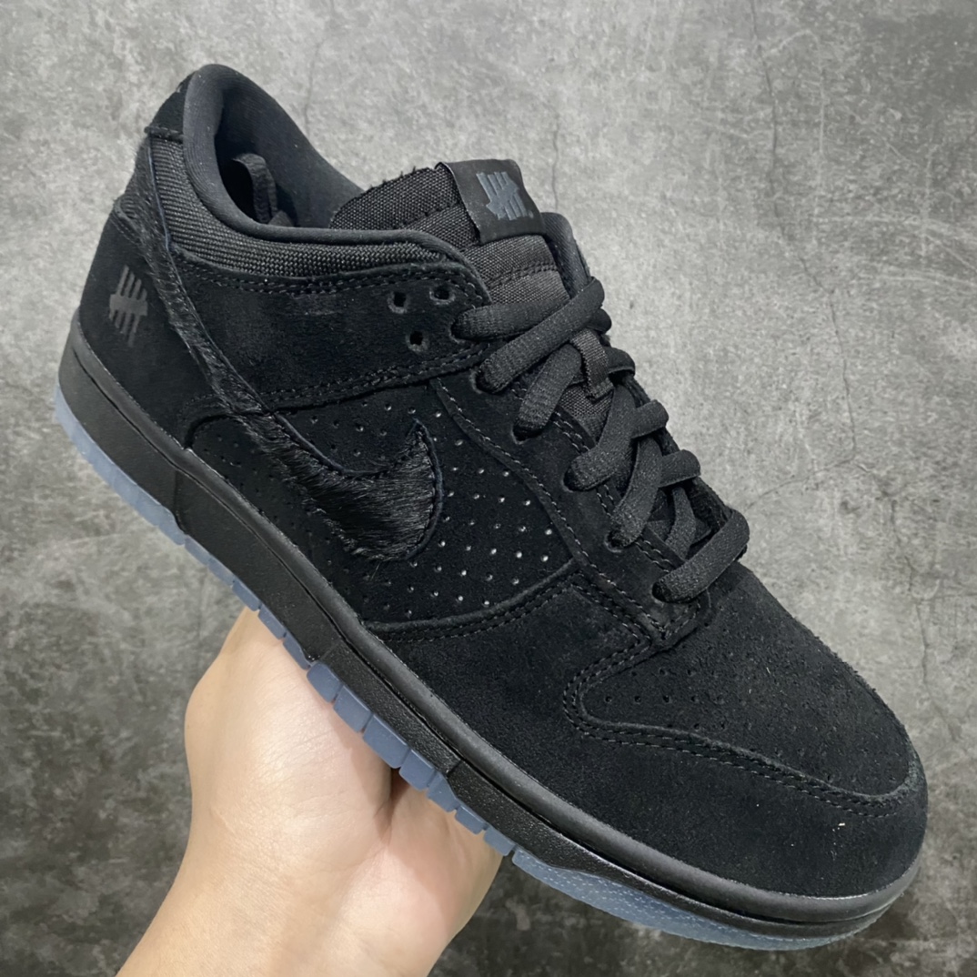 图片[3]-神版纯原Dunk x Undefeated 五道杠联名 纯黑DO9329-001 市场顶级版本 采用原厂皮料 无色差 鞋型多次修改成型，区别市场版本 尺码：36-47.5-选品中心