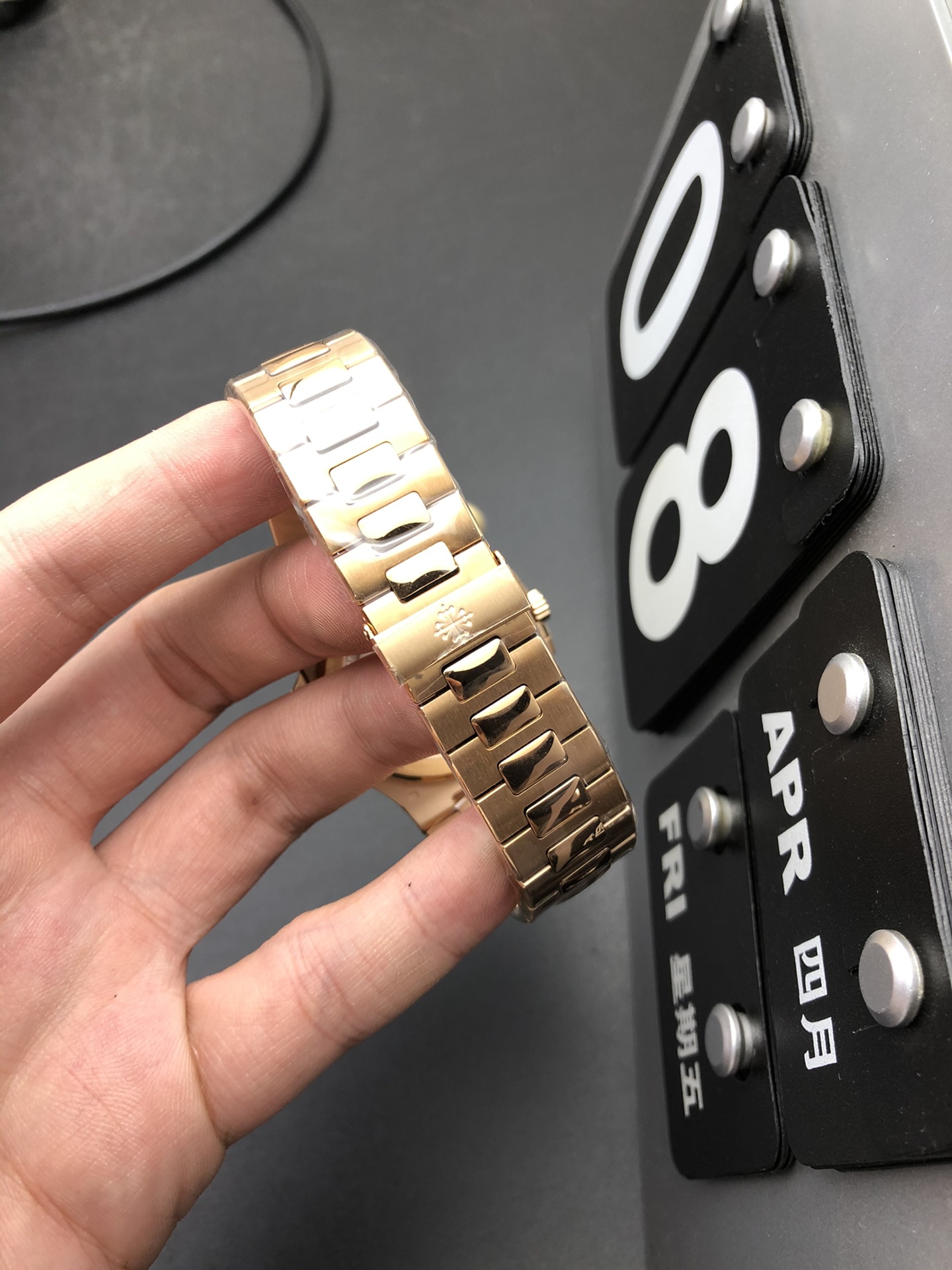 Patek Philippe PPF 玫瑰金钻圈鹦鹉螺