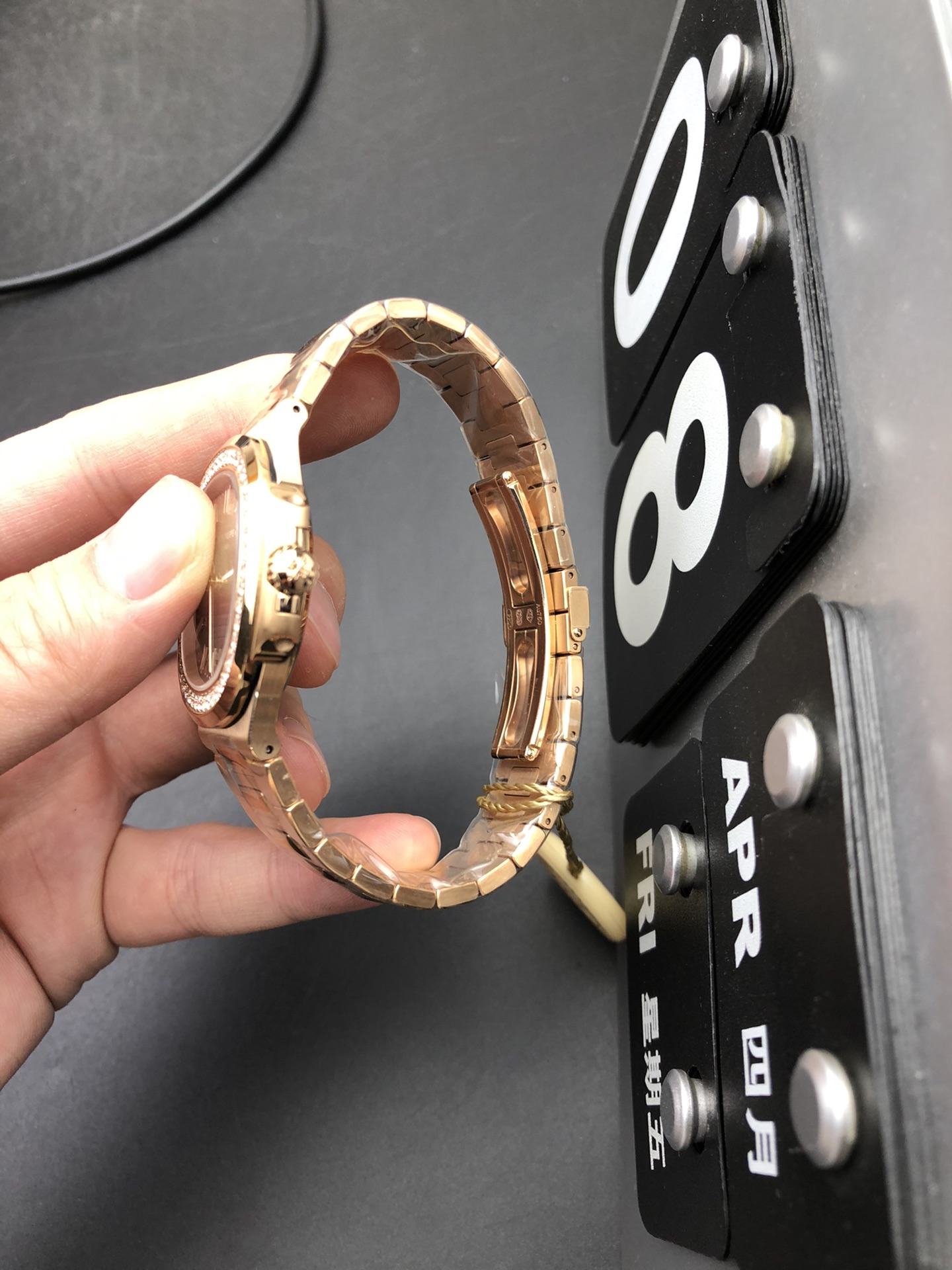 Patek Philippe PPF 玫瑰金钻圈鹦鹉螺