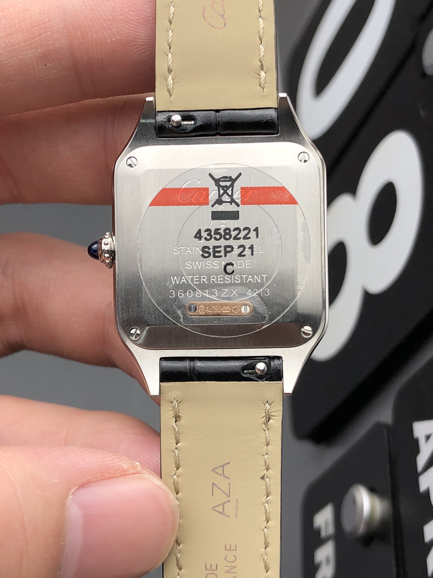 Cartier F1 石英山度士
